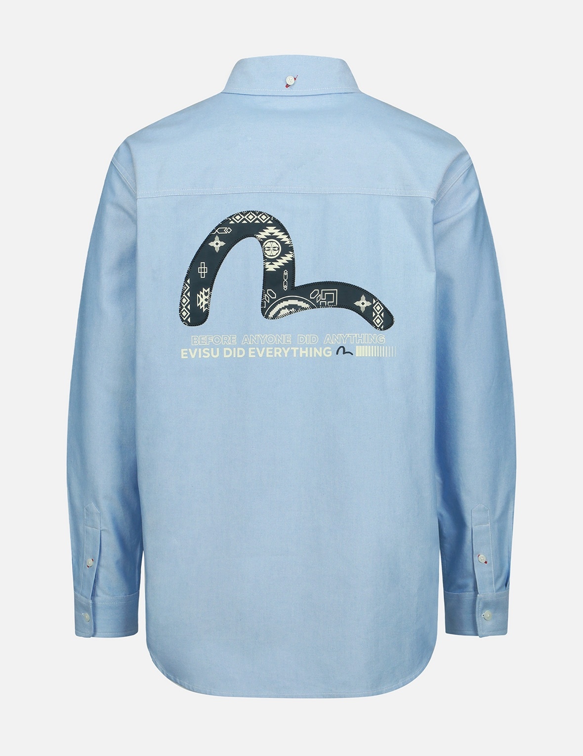 NOMADIC-PATTERN SEAGULL APPLIQUÉ OXFORD SHIRT - 2