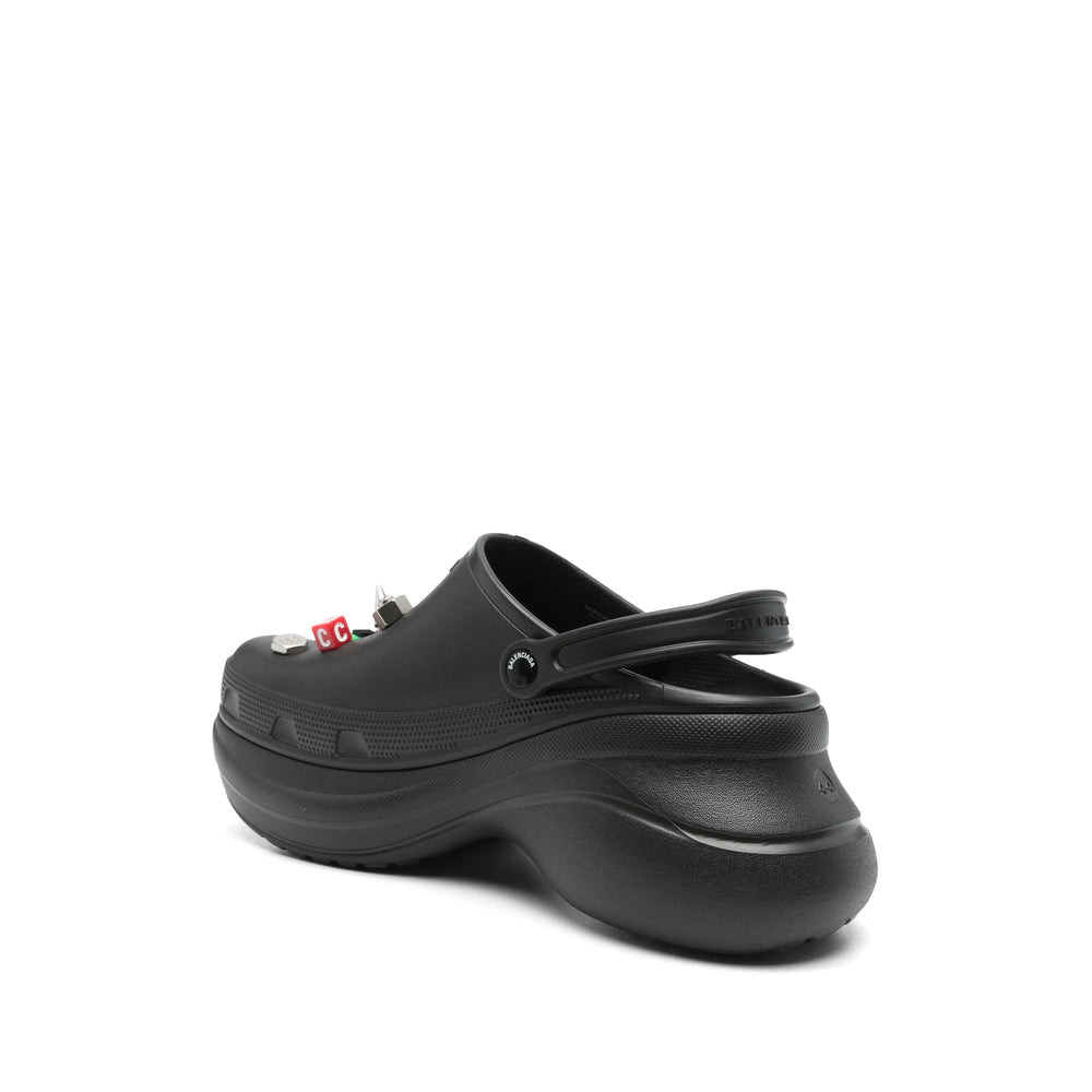 Balenciaga Black Slippers Men - 2