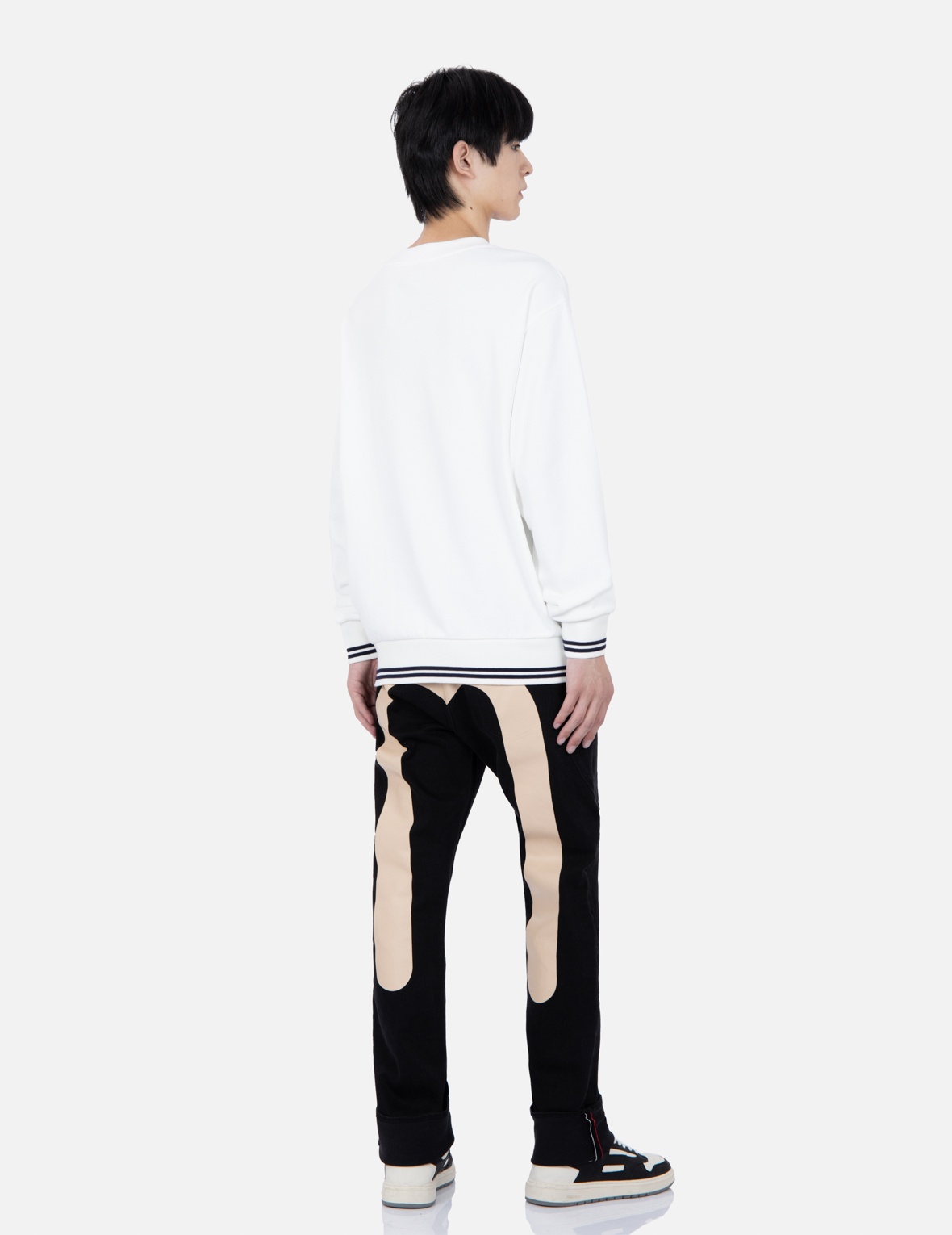 CLASSIC DAICOCK PRINT SLIM-FIT DENIM JEANS #2010 - 4