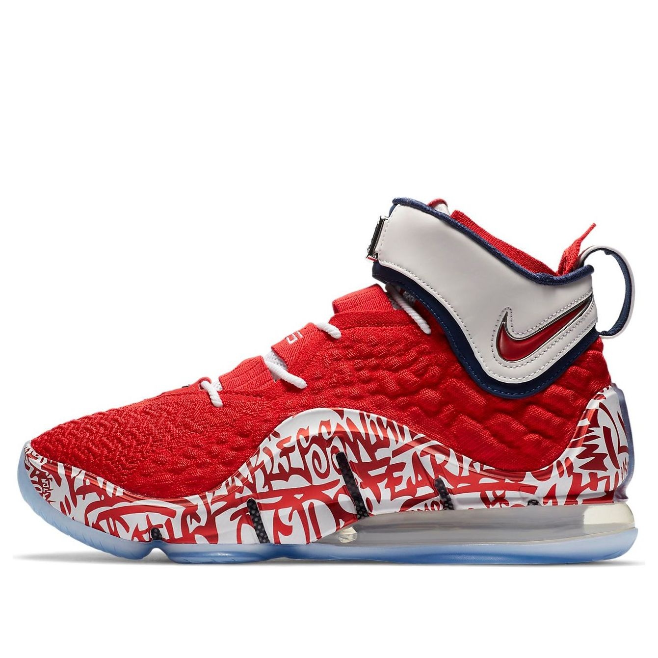 Nike LeBron 17 EP 'LeBron 4 Red Graffiti' CT6052-600 - 1