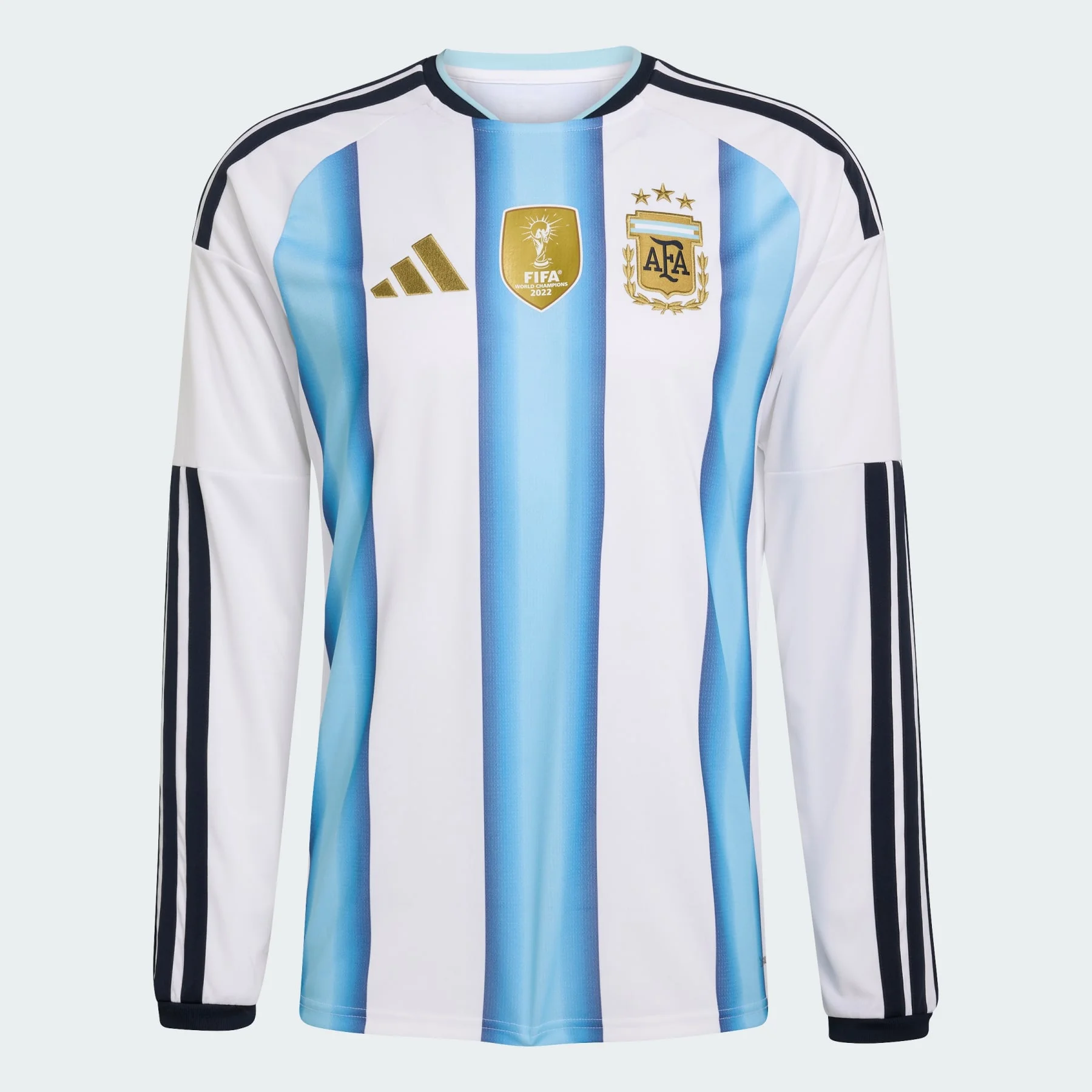 Argentina 26 Home Long Sleeve Jersey - 1