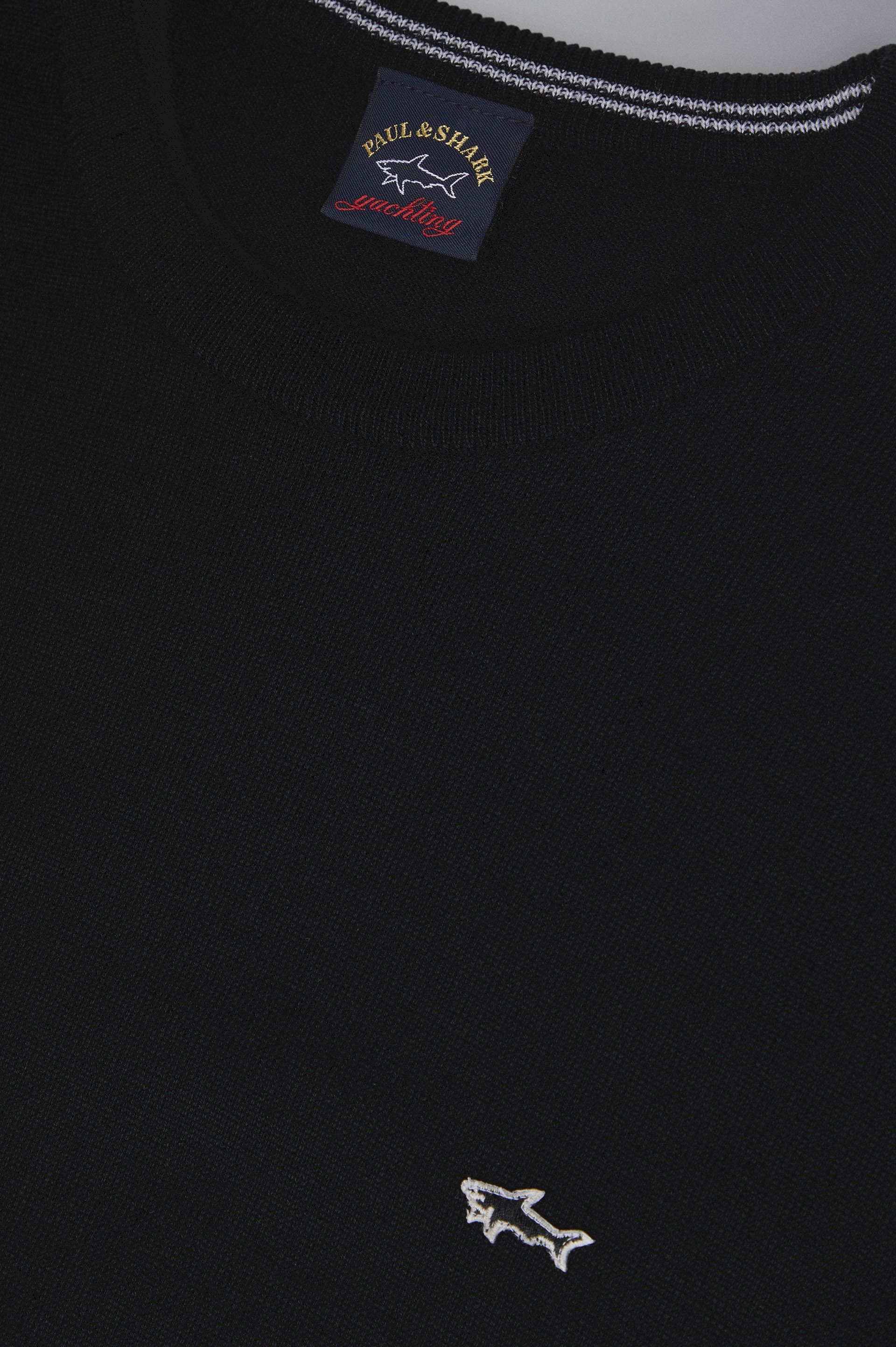WOOL SWEATER WITH SHARK BADGE - 5
