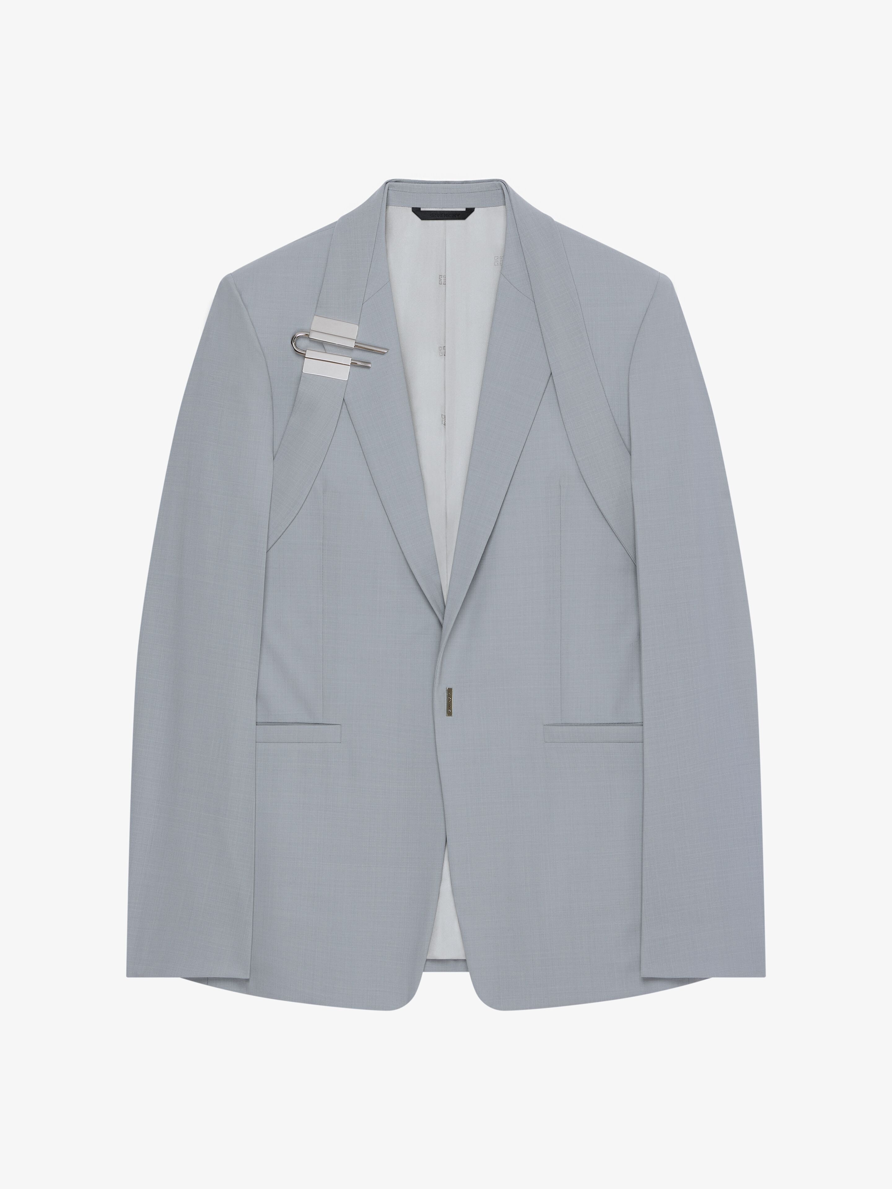 Givenchy Men's U-Lock Harness Slim Suit Jacket