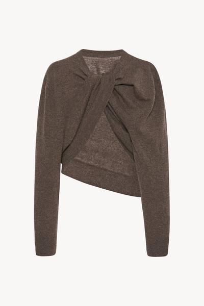 The Row Laris Top in Cashmere outlook