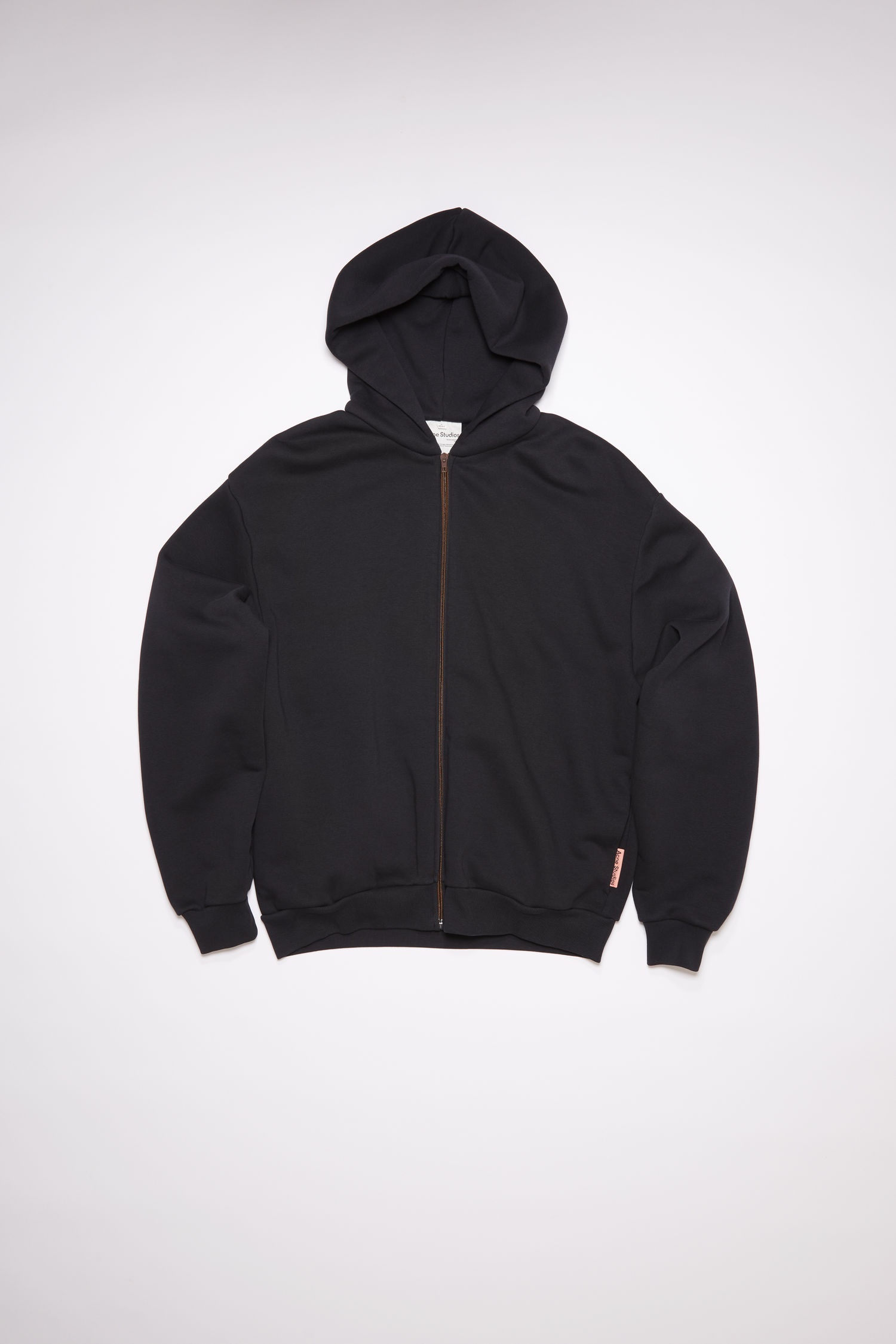 Hooded sweatshirt - Black - 1