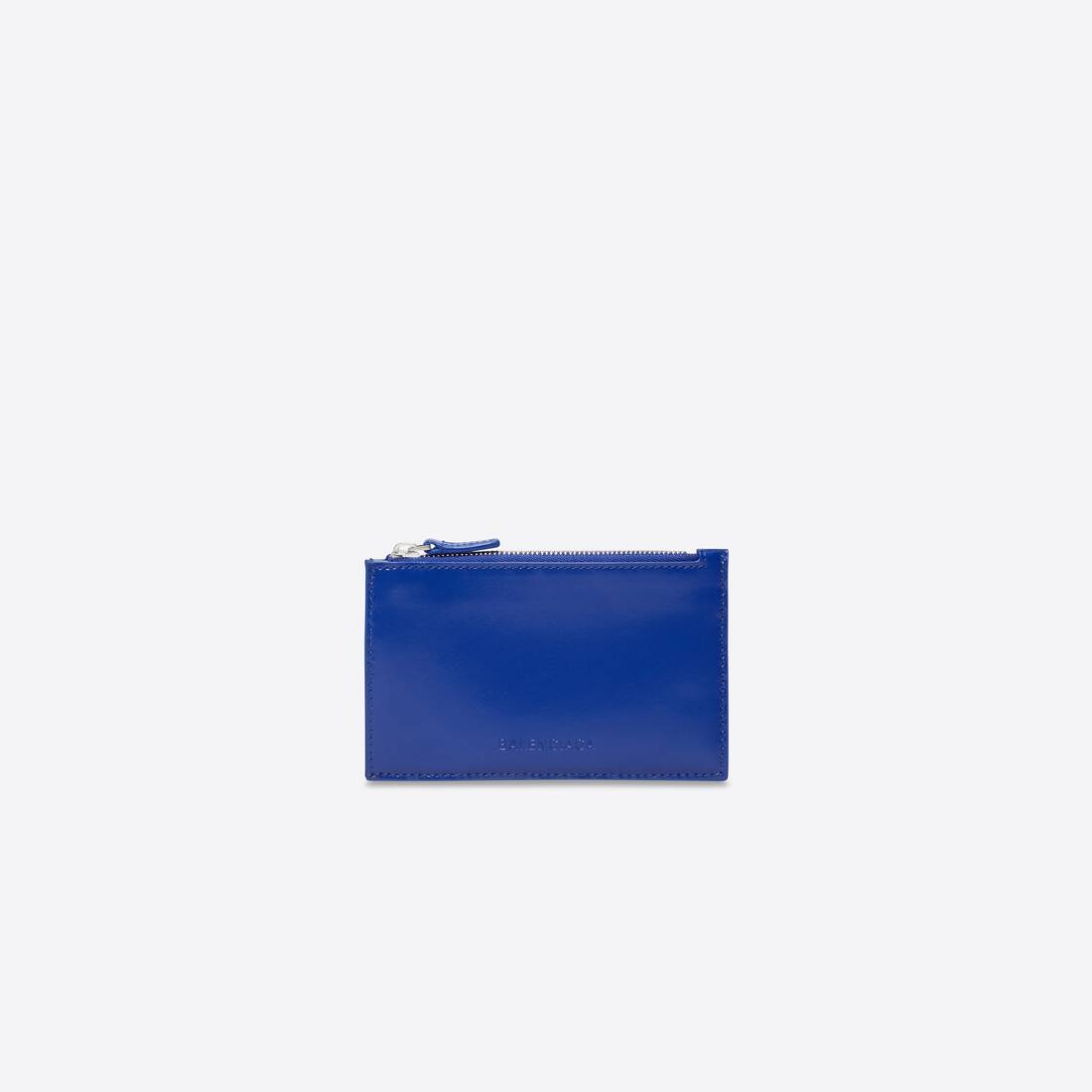 Men's Essential Long Coin And Card Holder in Blue - 1