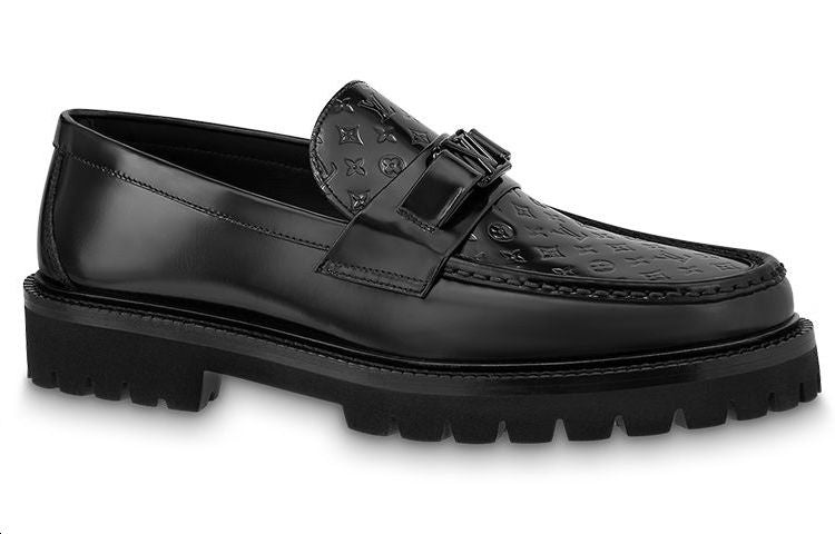 LOUIS VUITTON Major Loafer Shoes 'Black' 1ABFFP - 2