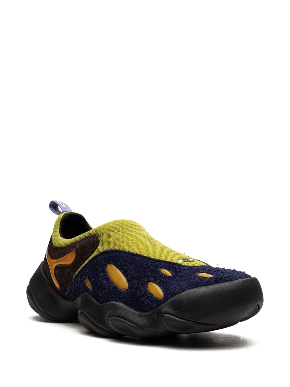 x Brain Dead Factory Team Flesh "Blue Brown Lime" sneakers - 2