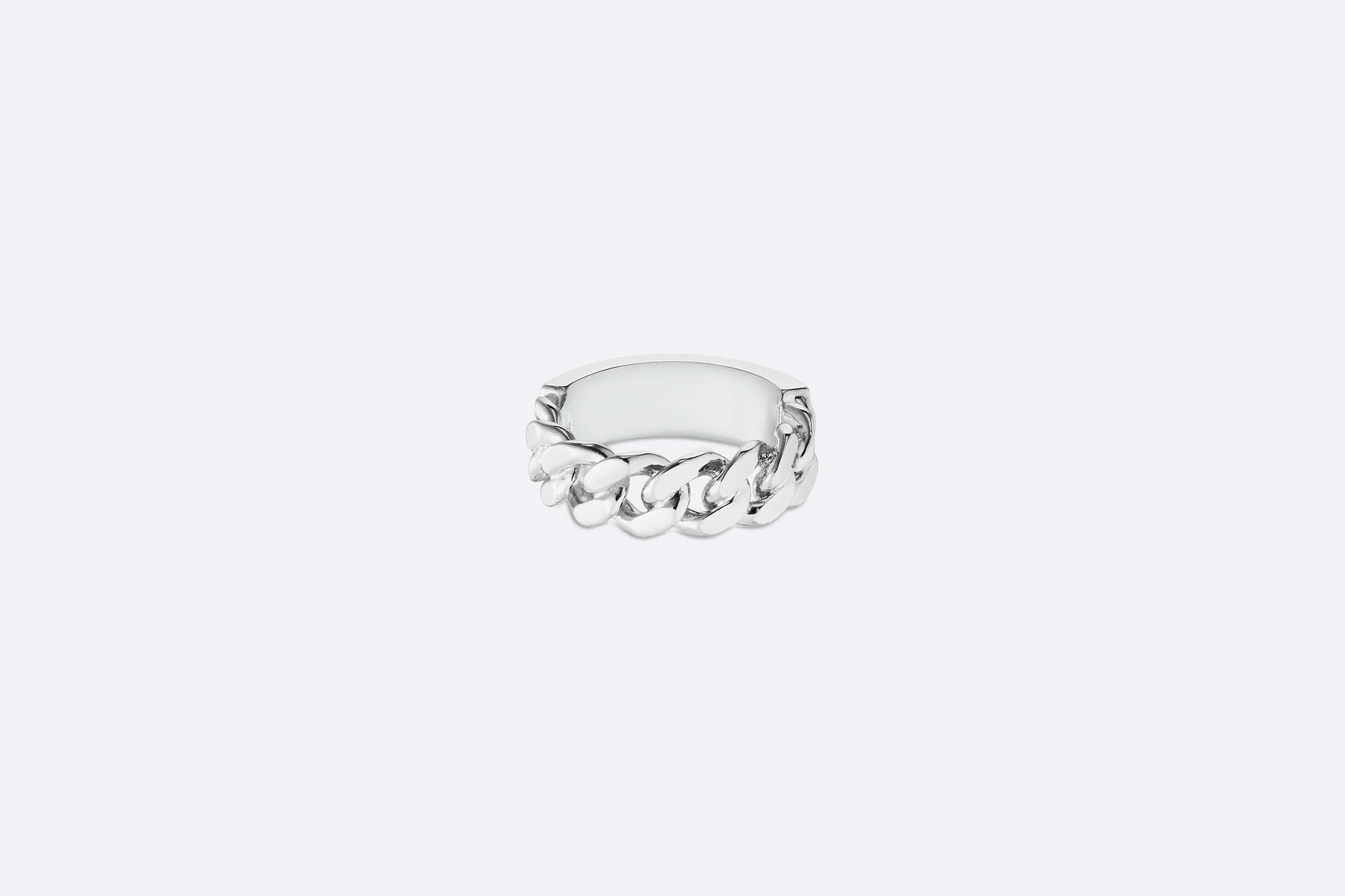 指輪・リング Dior Italic Chain Link Ring Dior CHRISTIAN DIOR COUTURE CHAIN LINK RING | Grailed