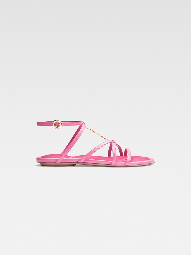 Les sandales Pralu plates 1