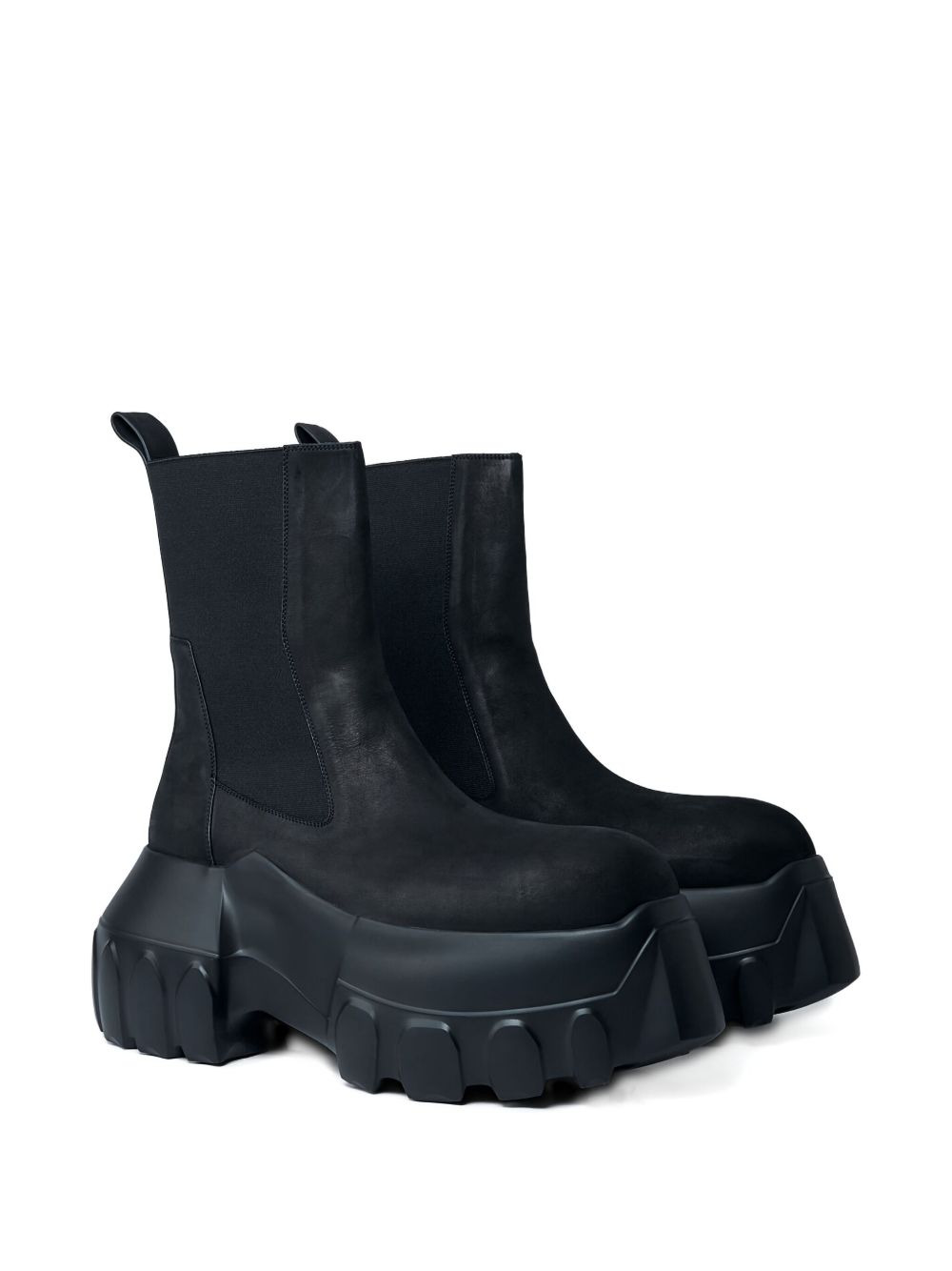 elasticated-panelled boots - 2