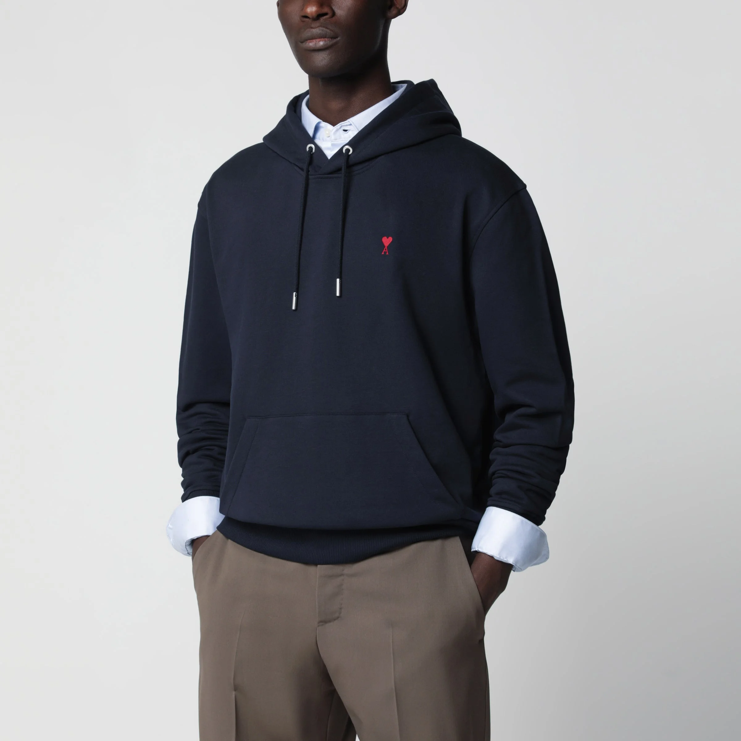 Night blue Ami De Coeur hoodie - 1