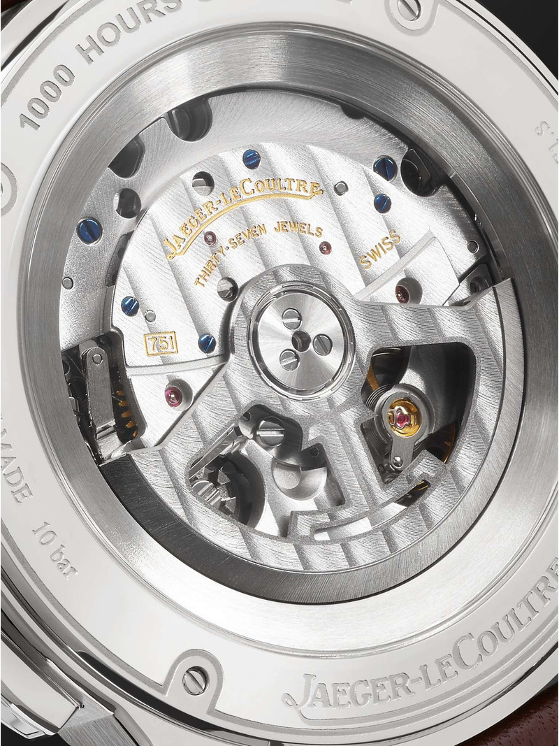Polaris Automatic Chronograph 42mm Stainless Steel and Leather Watch, Ref. No. 9028480 3