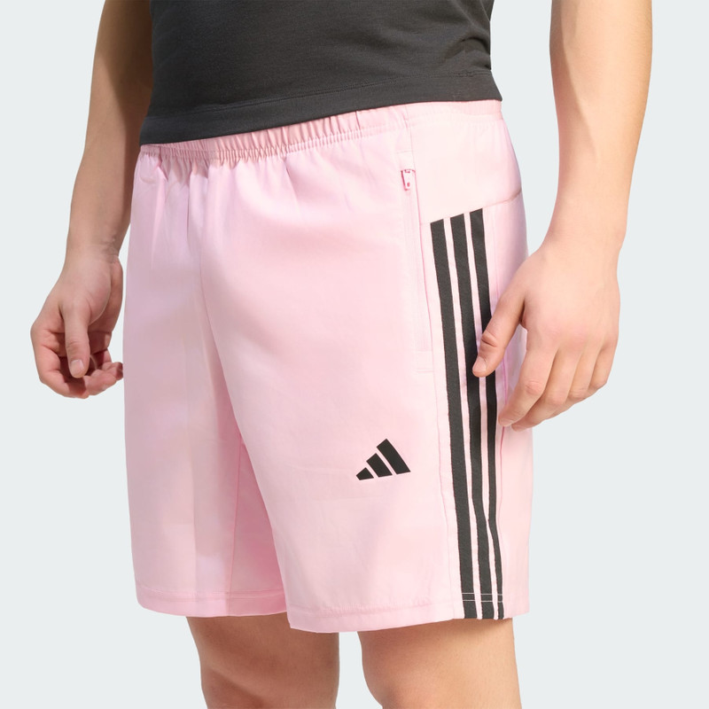 Workout Essentials 3-Stripes Woven Shorts 6