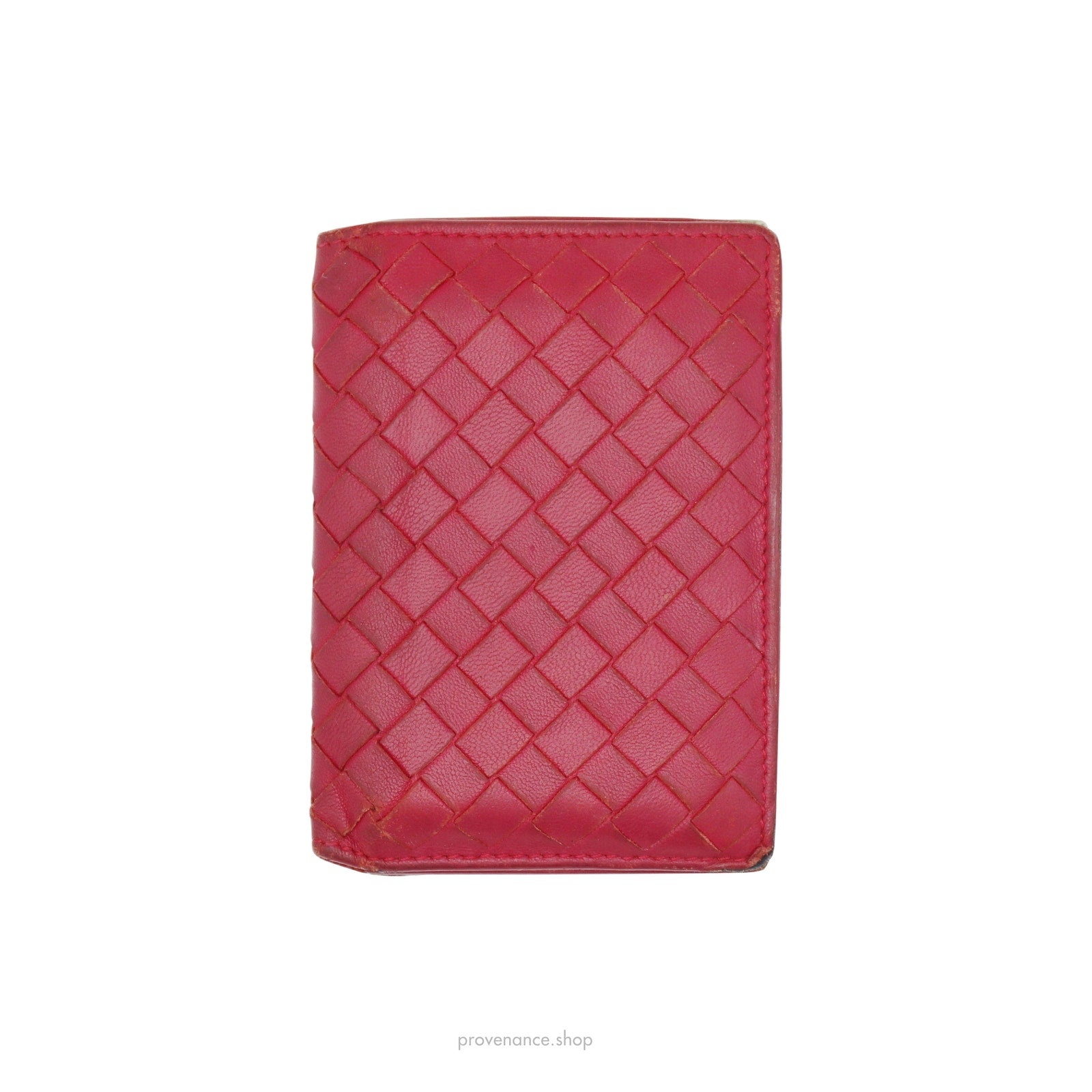 Bottega Veneta Pocket Organizer Wallet - Raspberry - 1