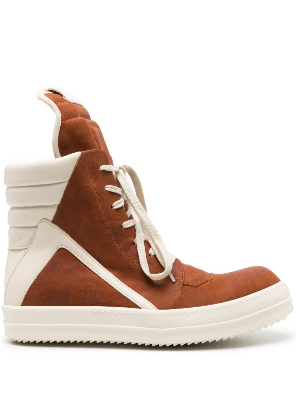 Geobasket high-top leather sneakers - 1