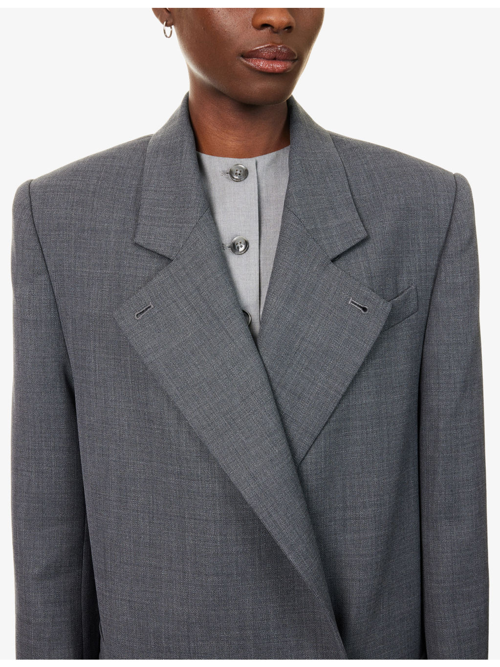 Seidler Tailored Wool-Blend Coat - 5