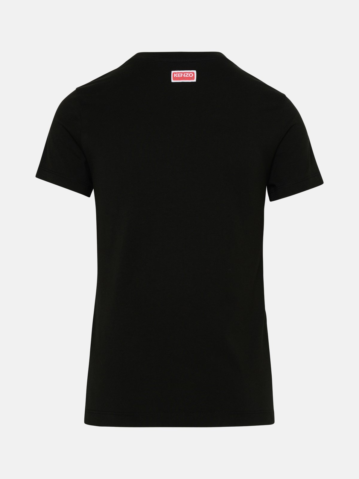 Black cotton t-shirt - 3