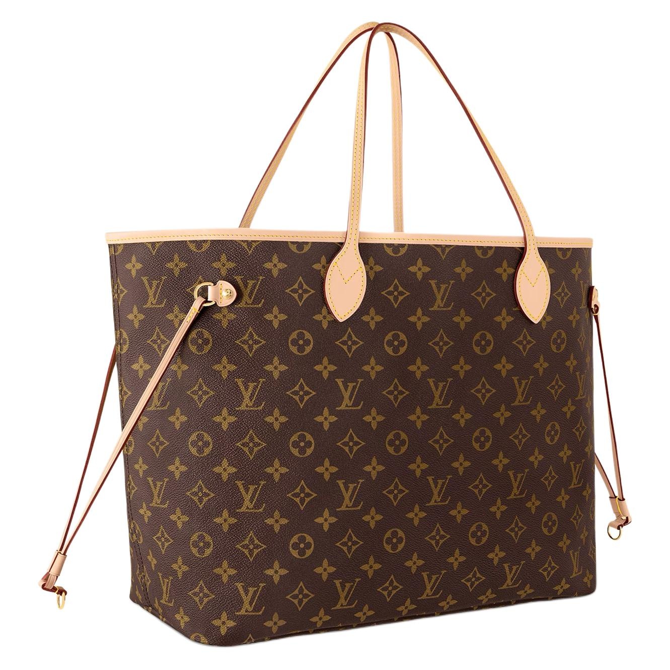 (WMNS) LOUIS VUITTON Neverfull GM Monogram Canvas Handbag 'Brown' M46978 - 2