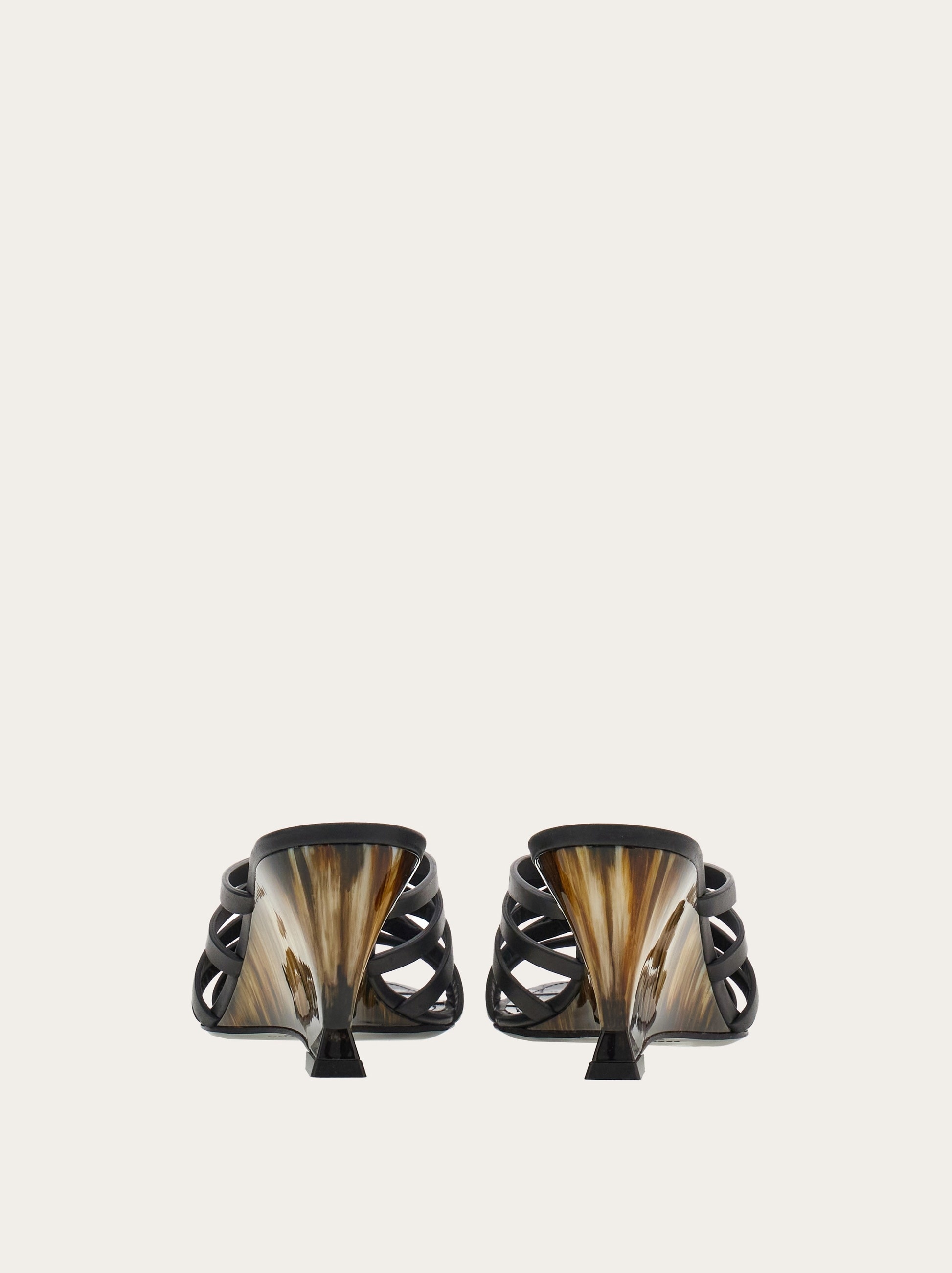 Wedge slide with Gancini ornament - 4