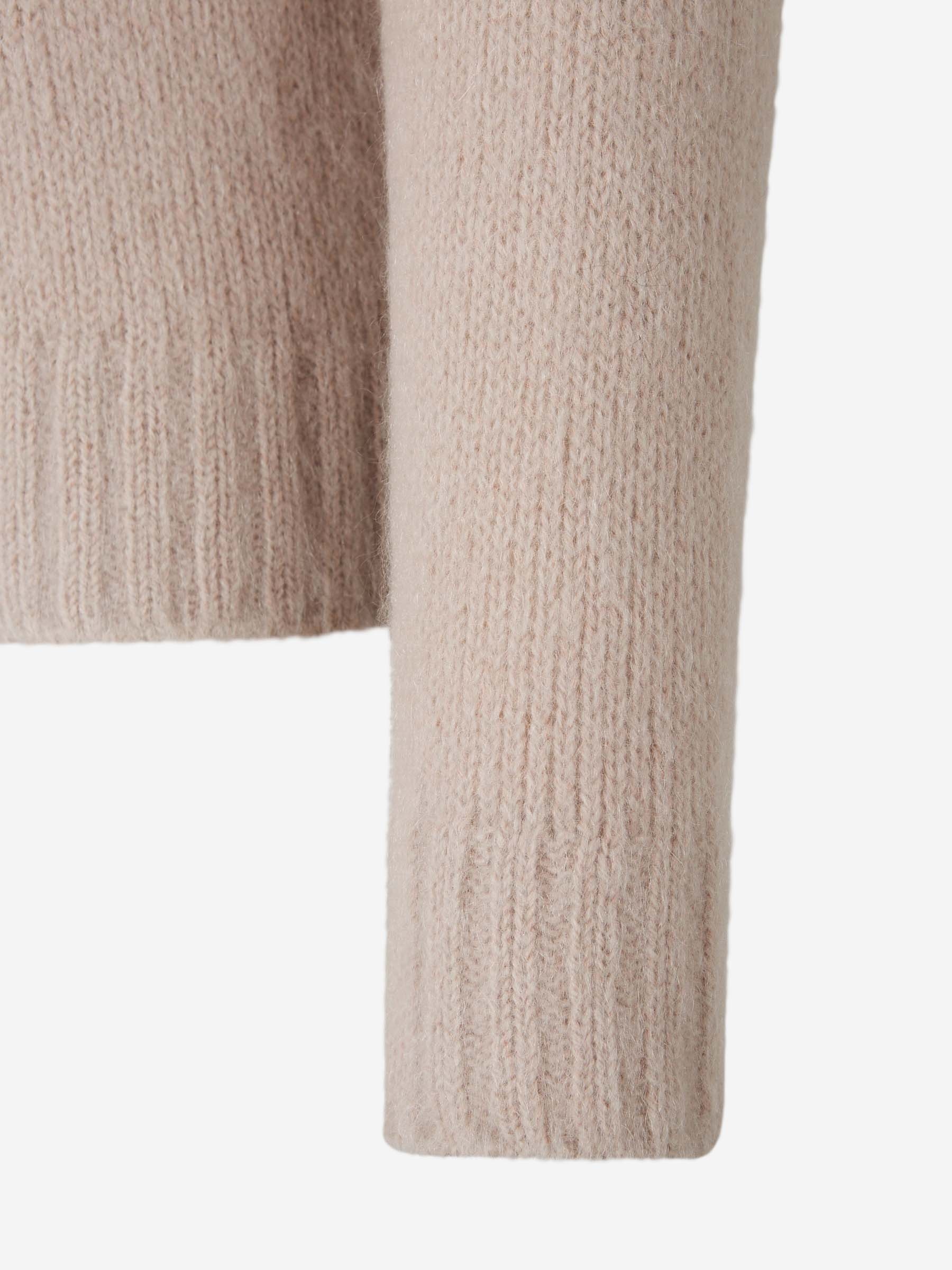 MOHAIR KNIT SWEATER - 4