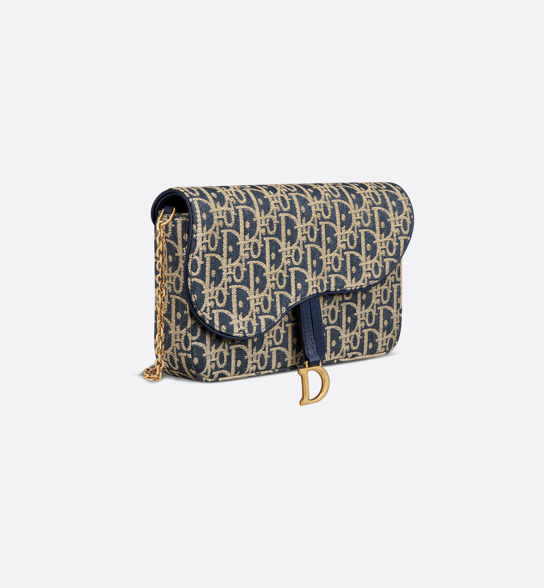 Medium Saddle Pouch with Chain - 2