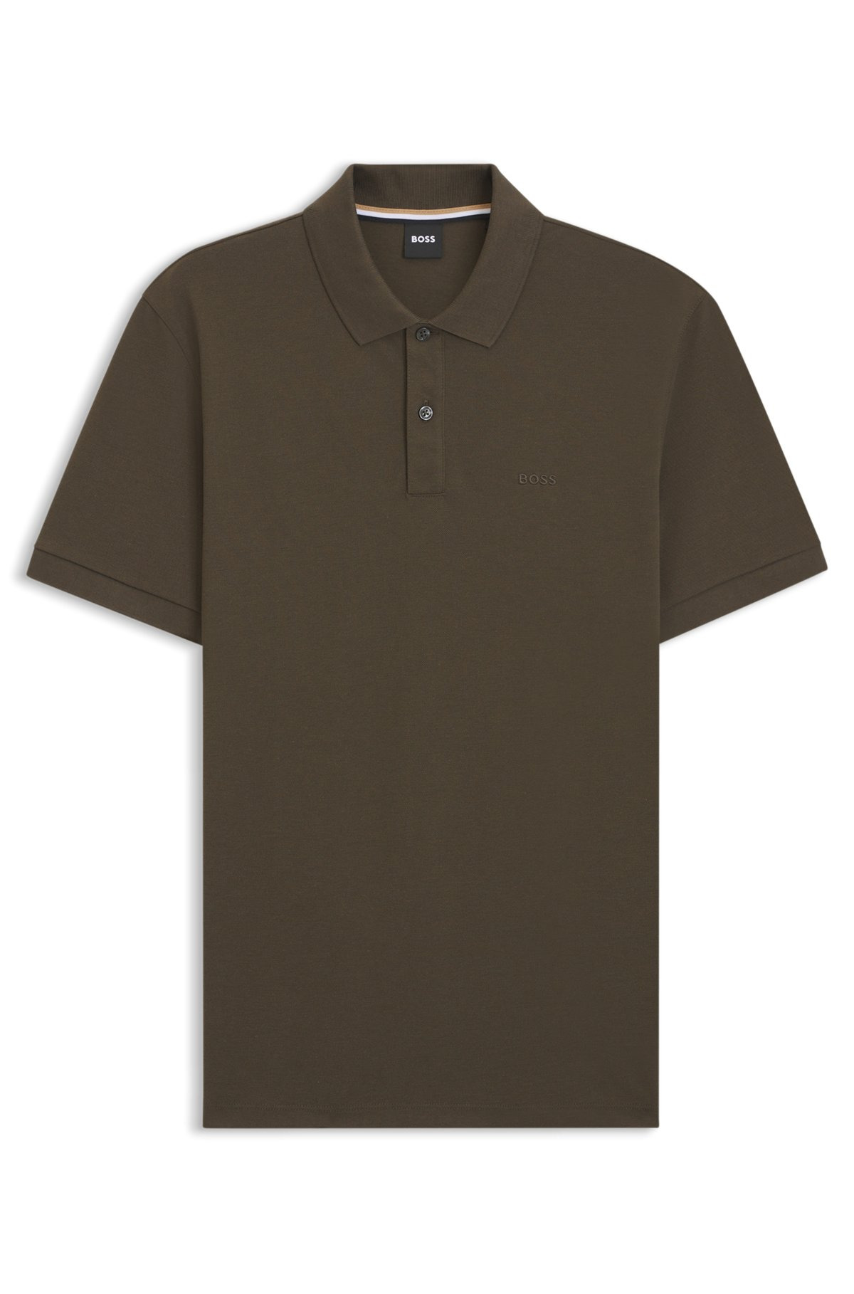 PALLAS POLO SHIRT IN COTTON PIQUÉ WITH LOGO DETAILS - 1