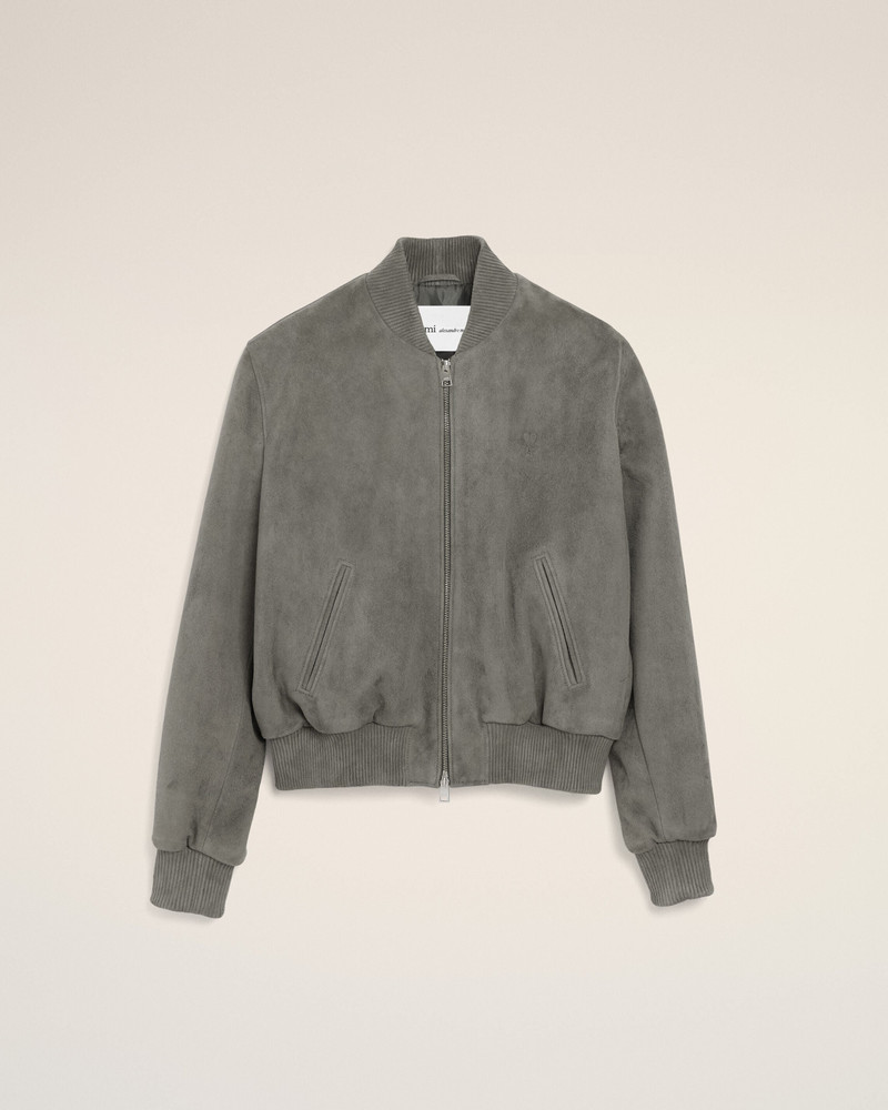 GREY GOAT LEATHER AMI DE COEUR ZIPPED JACKET 1