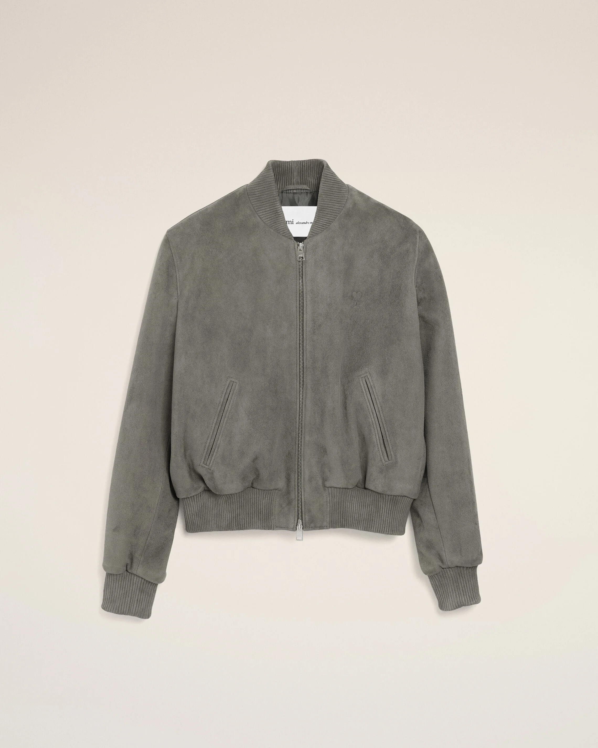 GREY GOAT LEATHER AMI DE COEUR ZIPPED JACKET - 1