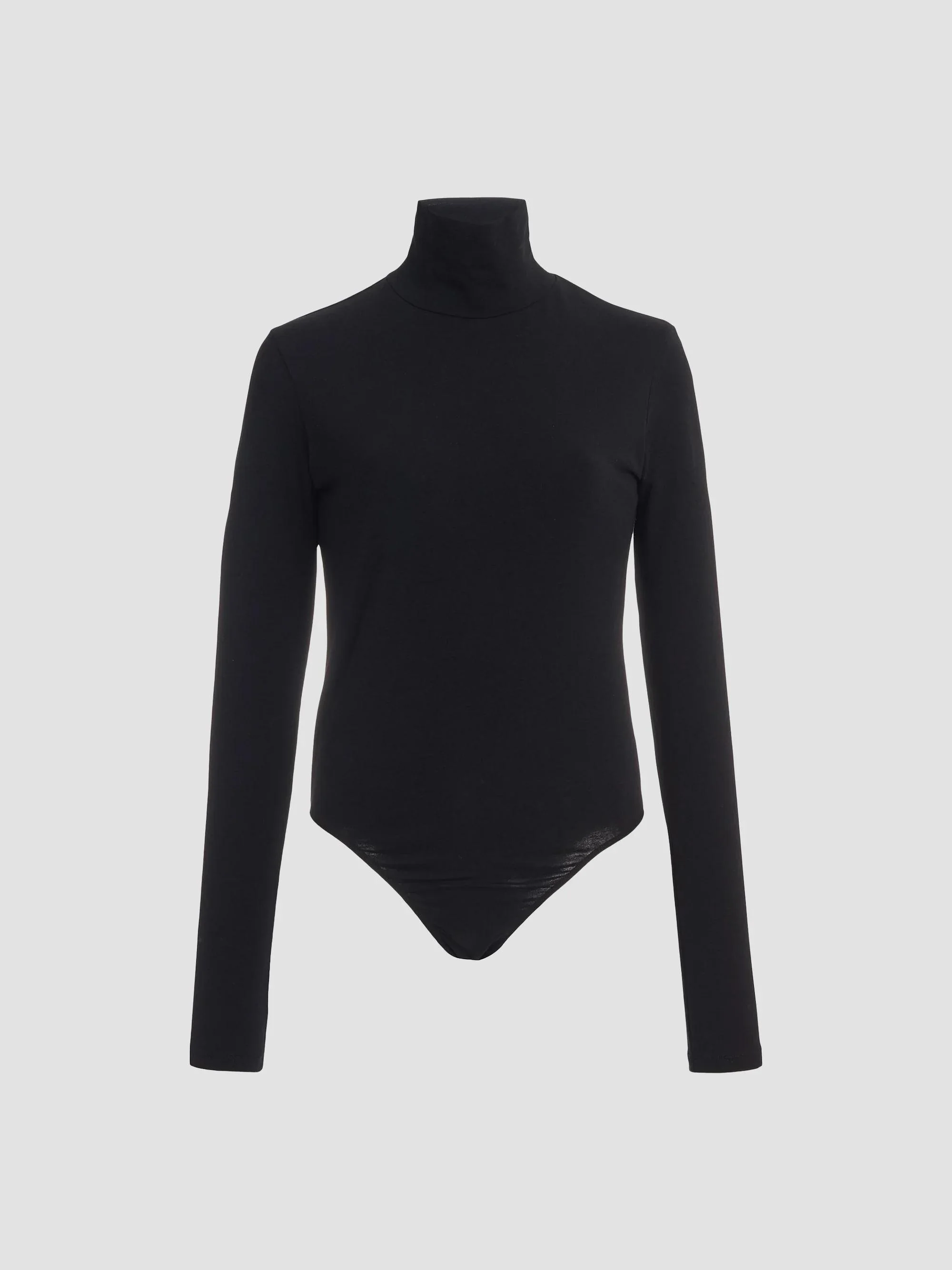 Women's Turtleneck Bodysuit - Black - 1