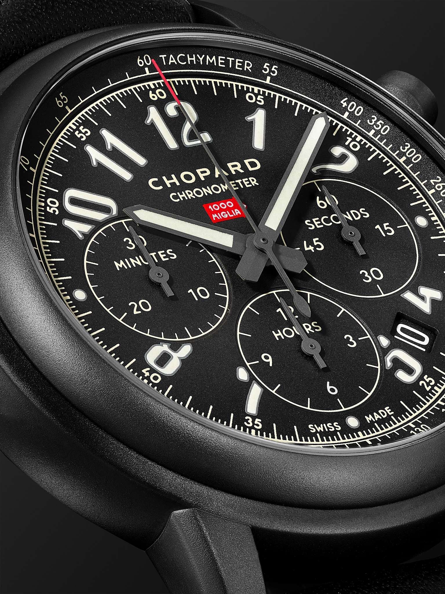 Mille Miglia 2020 Race Edition Limited Edition Automatic Chronograph 42mm Stainless Steel and Leathe - 6