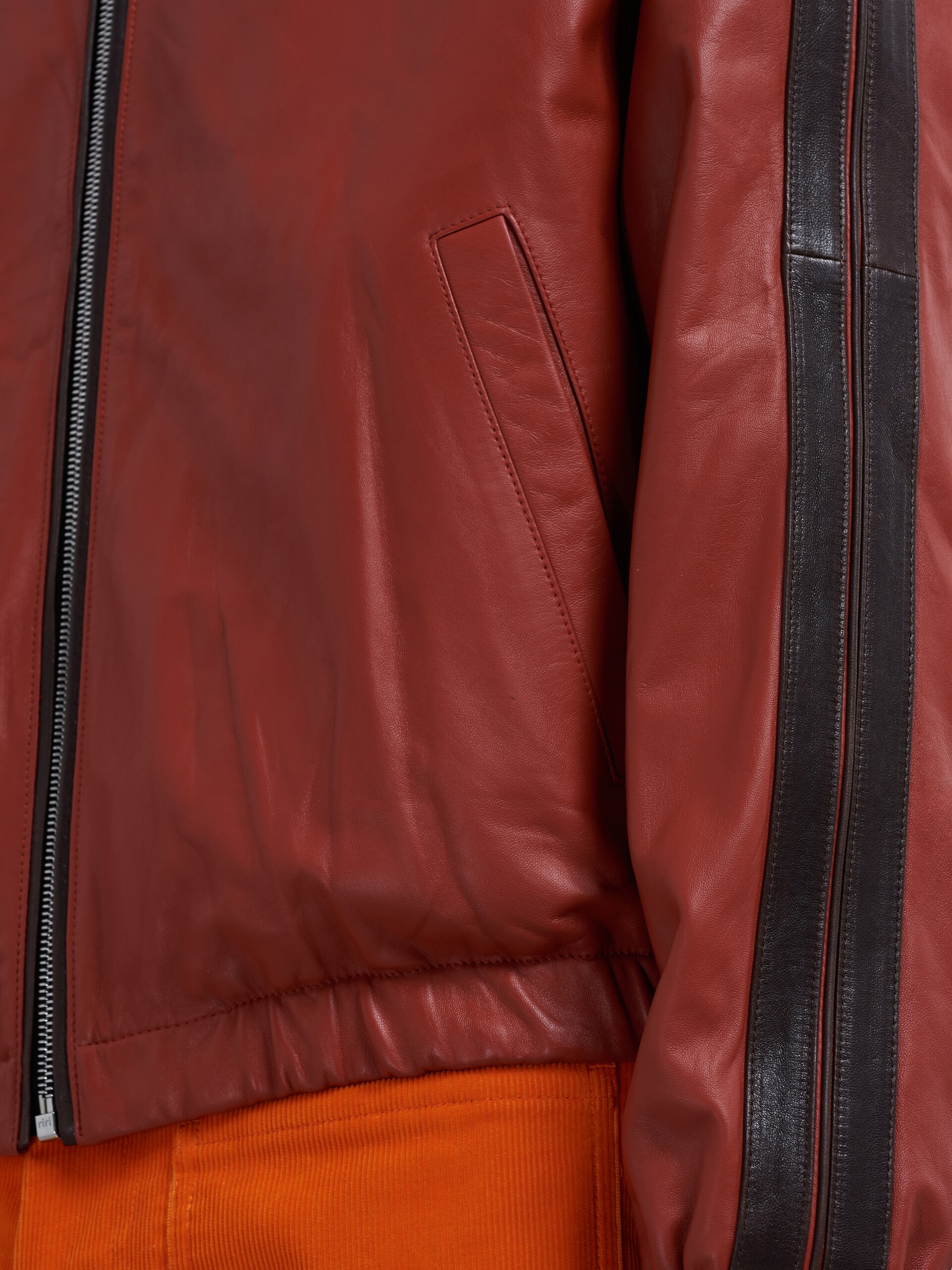 LAMB LEATHER JACKET - 5