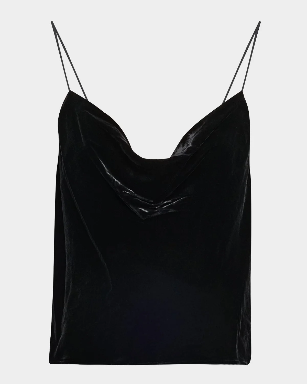 Calista Cowl-Neck Silk Camisole - 1