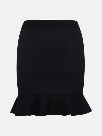 JW Anderson Black viscose blend skirt outlook