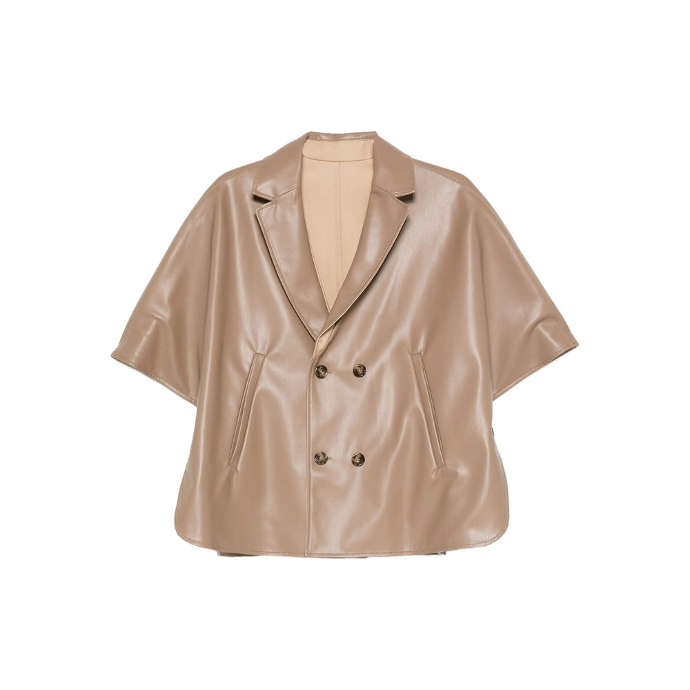 Max Mara Brown Jackets - Capes & Ponchos Women - 1