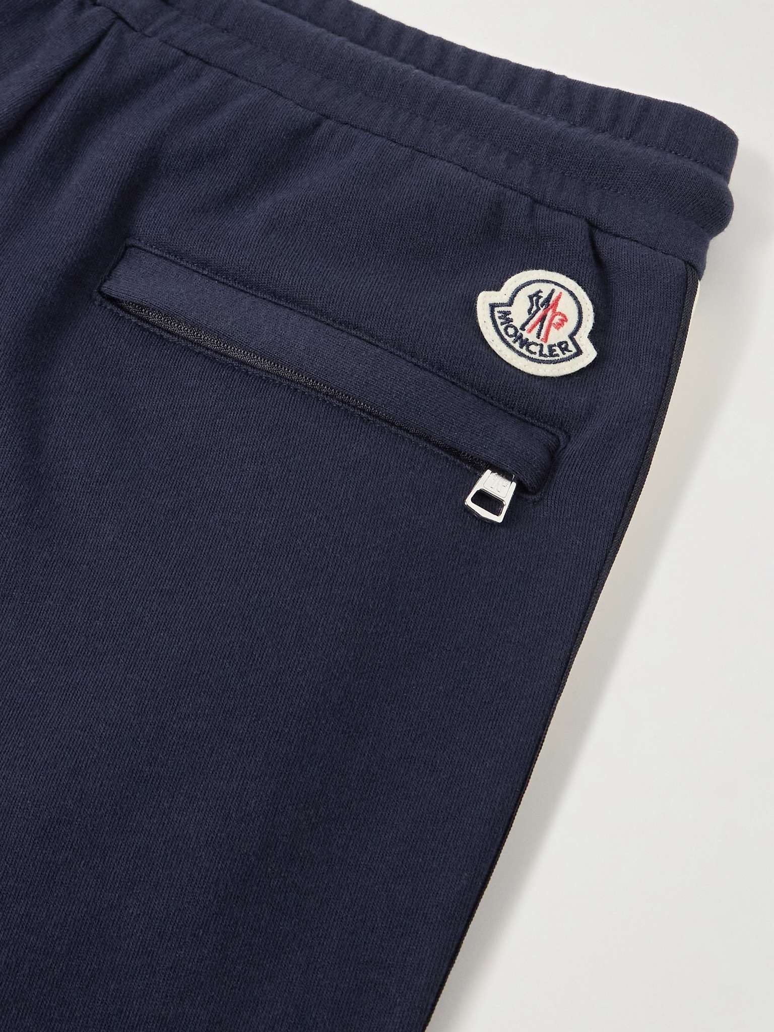 Tapered Striped Cotton-Jersey Sweatpants - 5