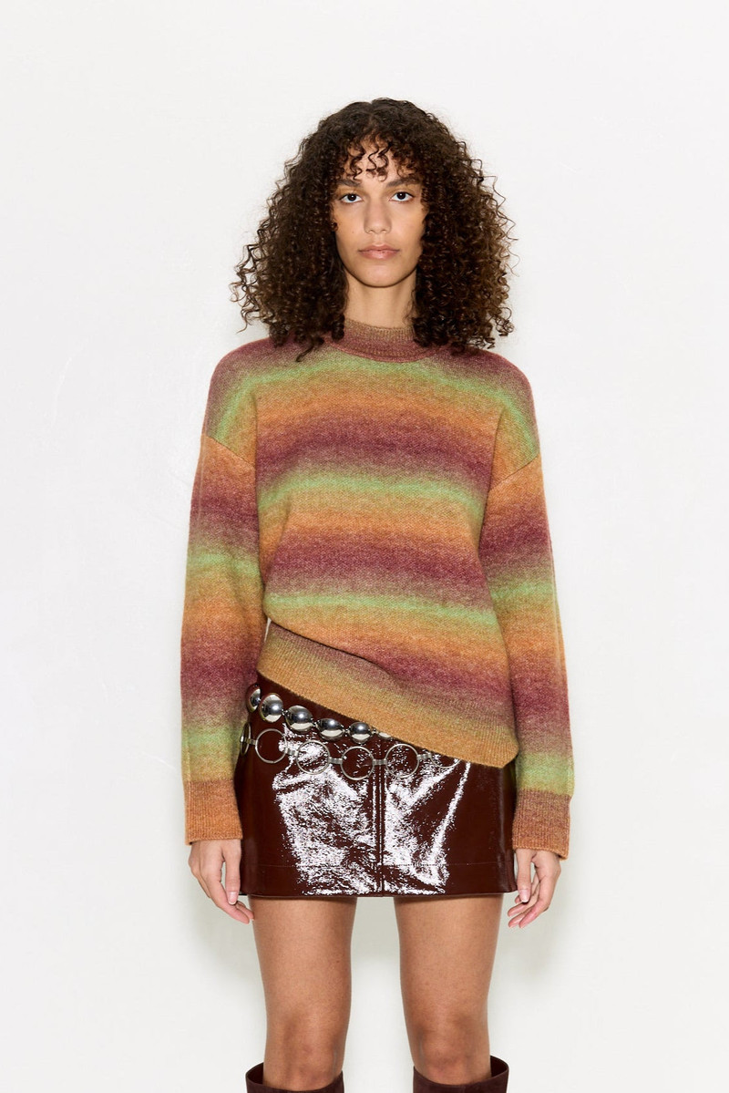 SIMONMILLER Calder Knit Sweater In Autumn Ombre outlook