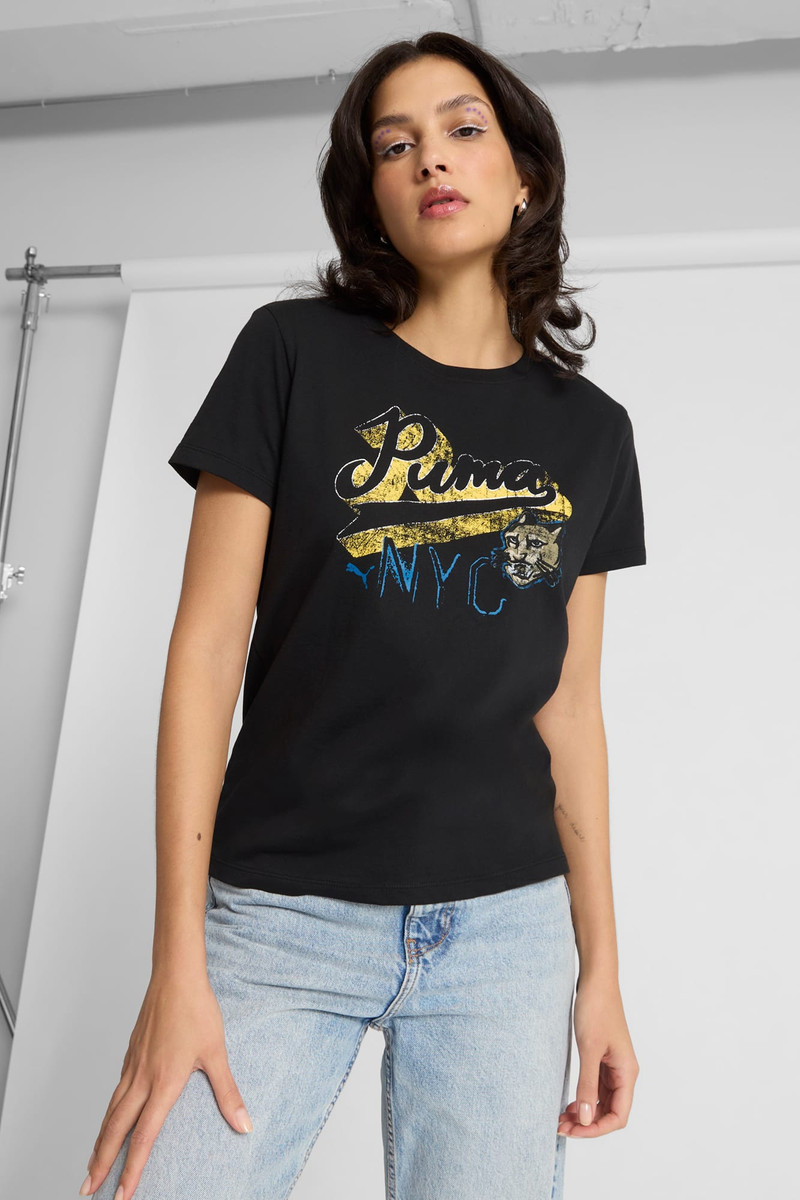PUMA NYC Flagship Remix Women's Tee outlook