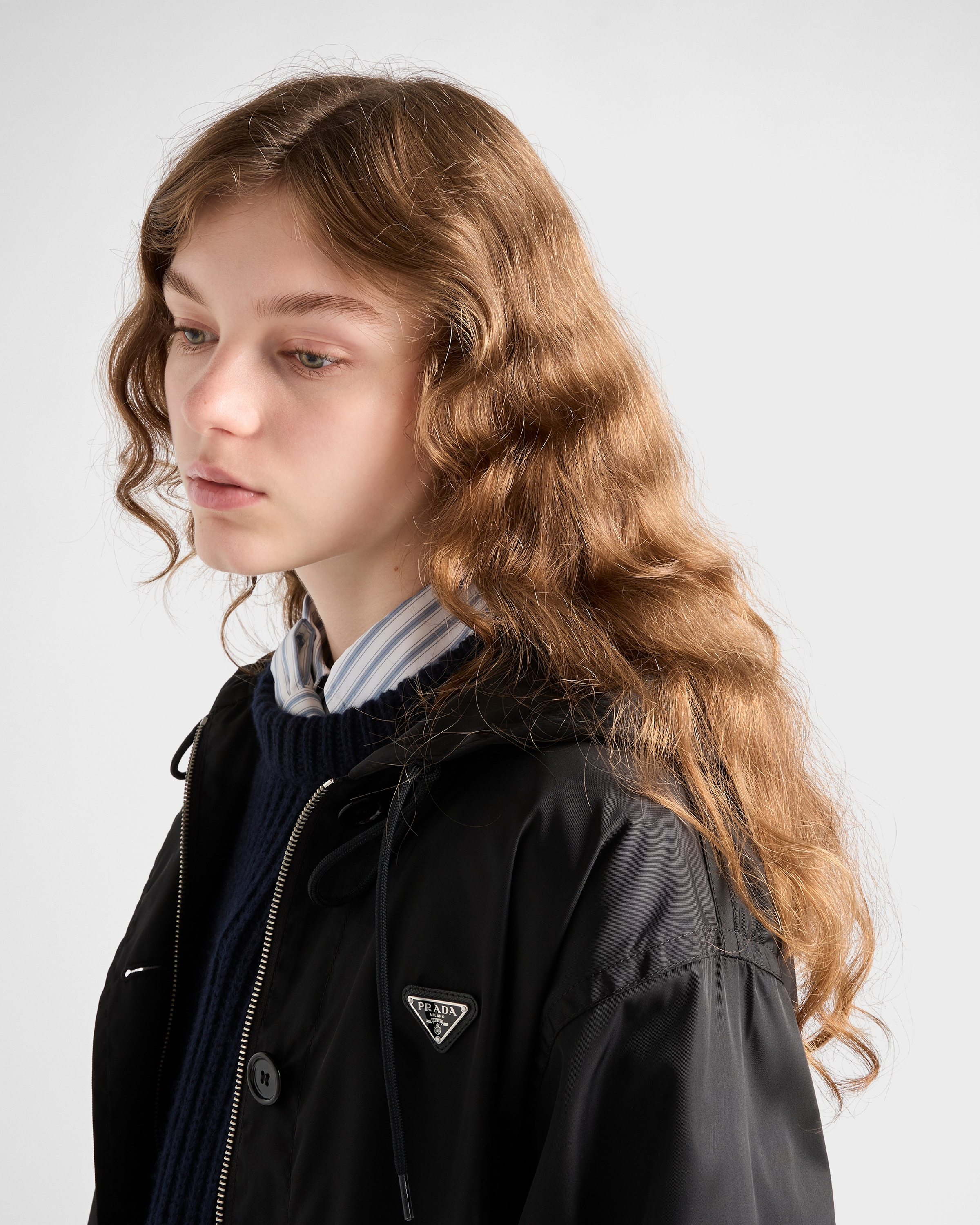 Re-Nylon raincoat - 4