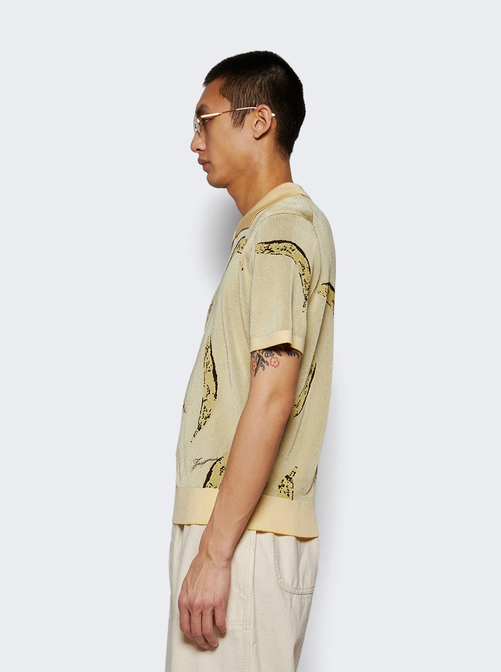 Marino Banana Polo Shirt Yellow - 3
