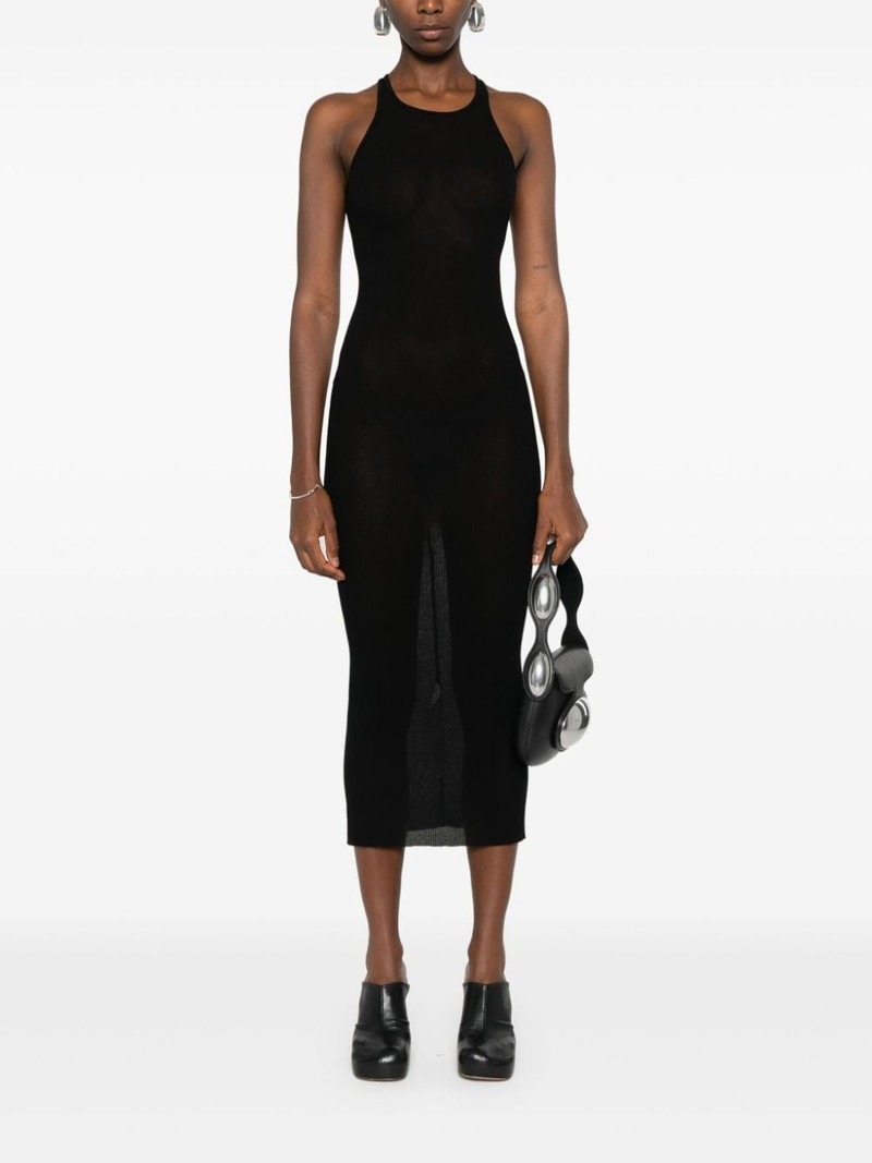 Rick Owens DRKSHDW ribbed tank midi dress outlook