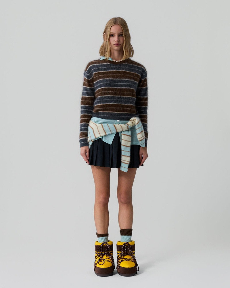 GUEST IN RESIDENCE Grizzly Stripe Crew outlook