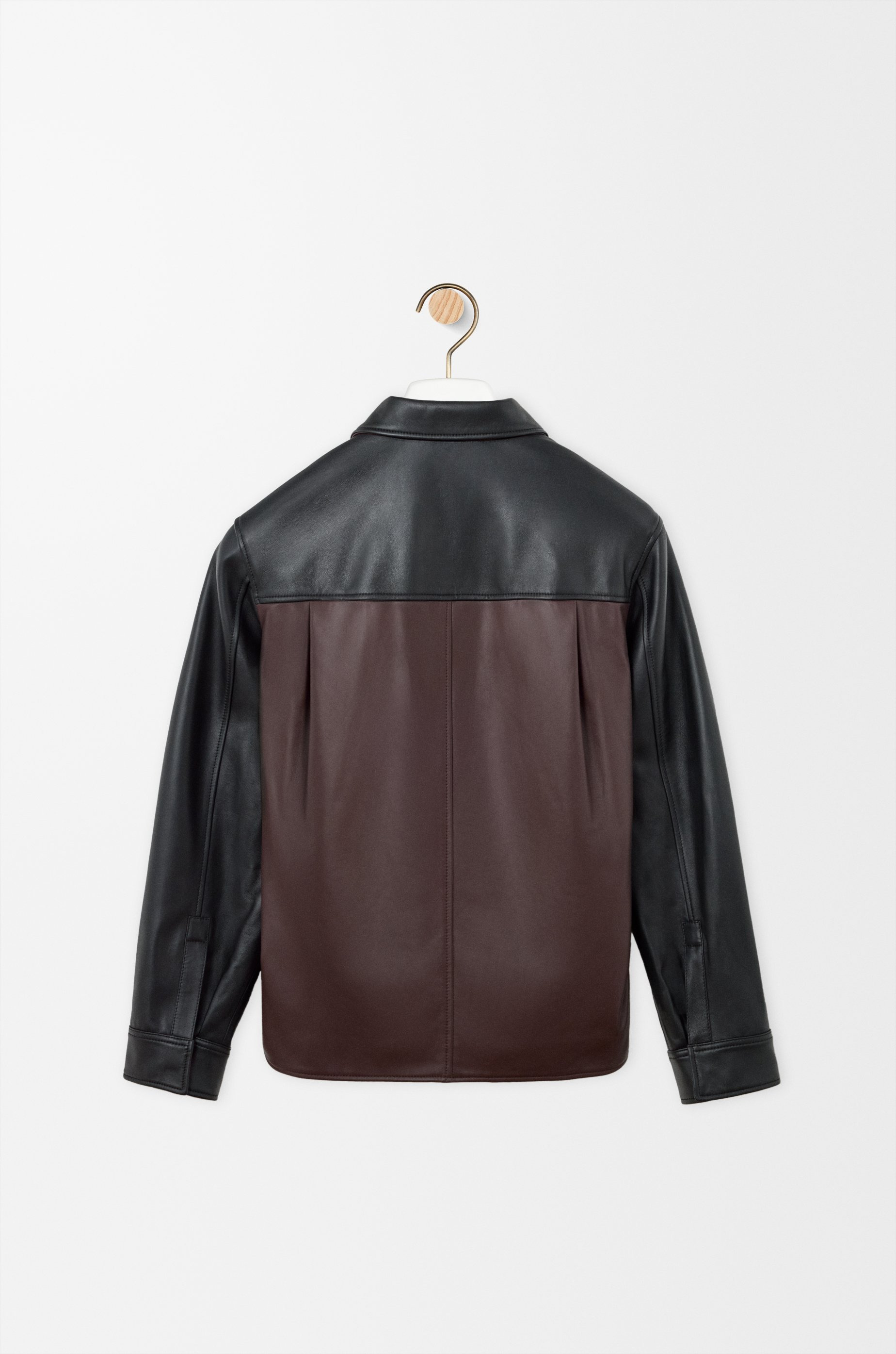 Overshirt in nappa lambskin - 2