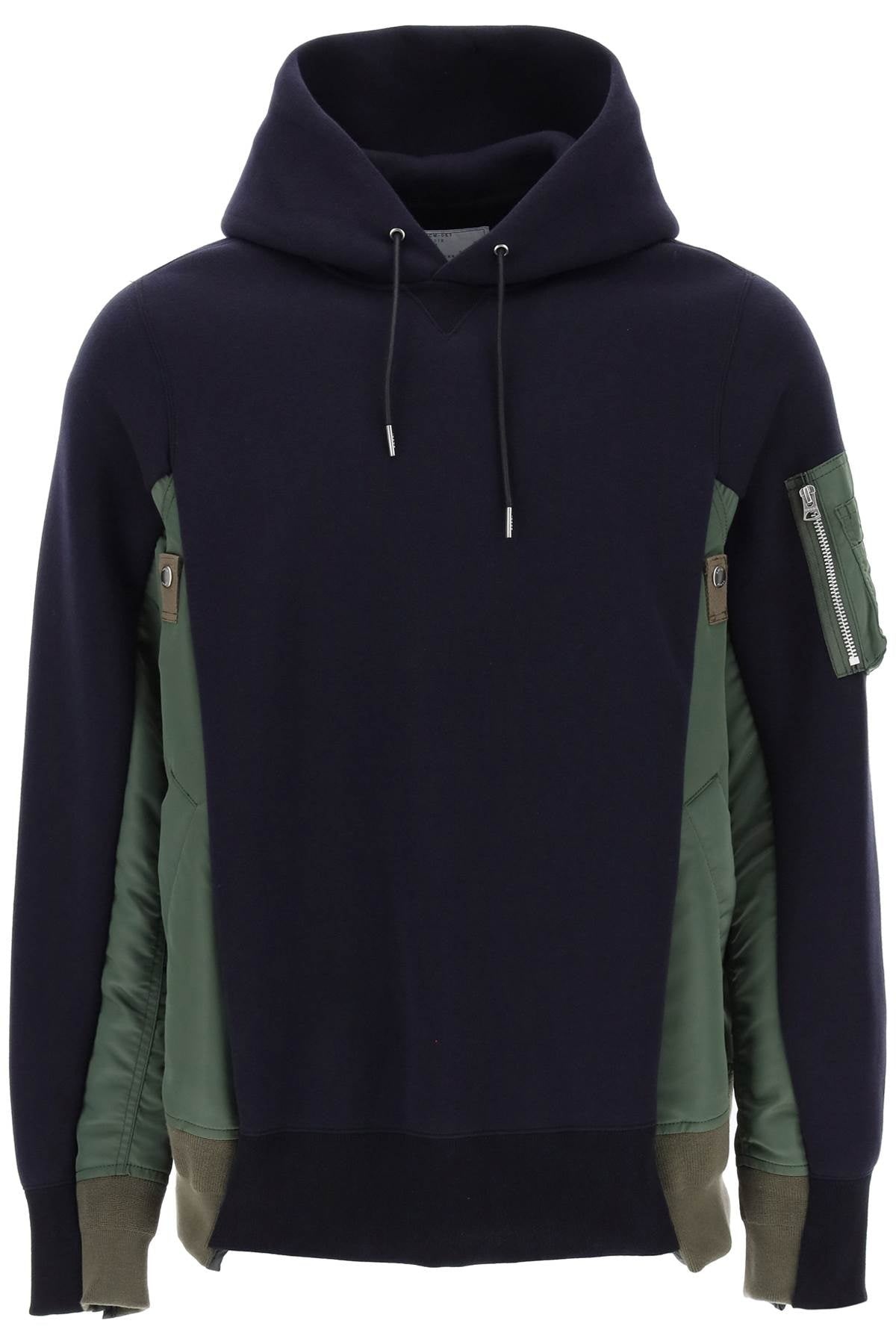 Sacai Sweatshirt With Contrasting Inserts Men - 1