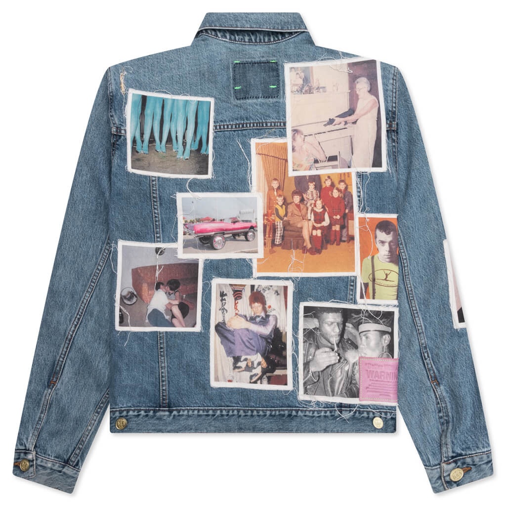 PORTRAIT DENIM JACKET - MULTI - 2