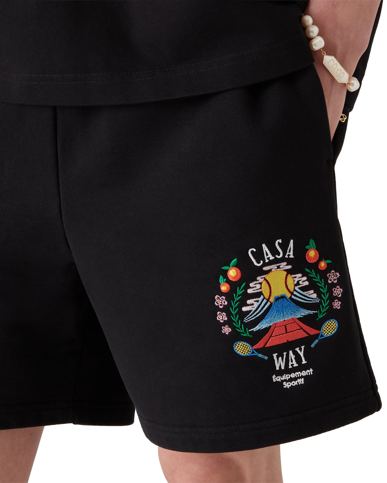 Casa Way Mountain Sweatshorts | Casablanca Paris - 5
