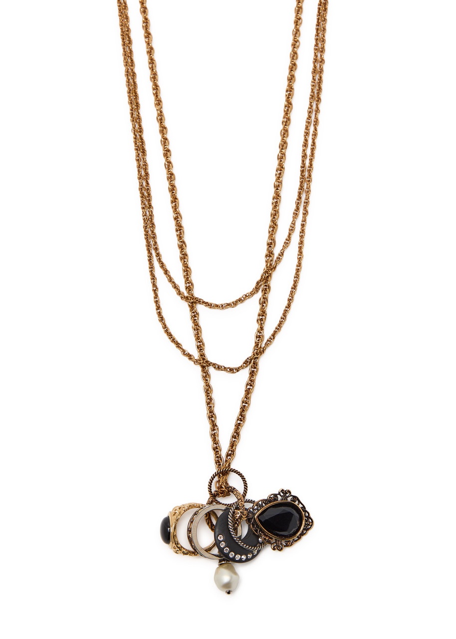 Chloe The Chloé Antique Pearls Embellished Necklace - 1