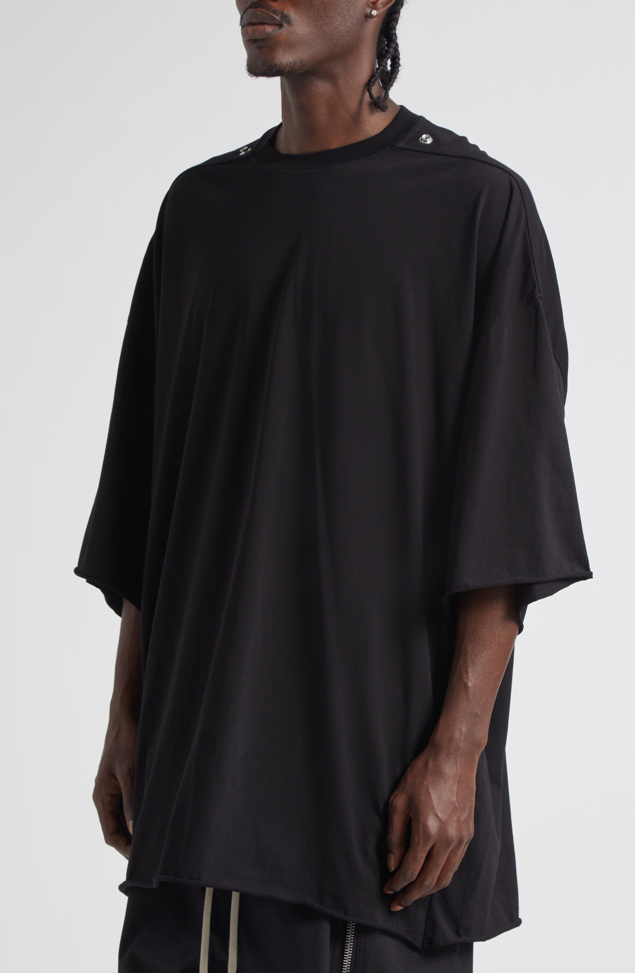 Rick Owens Tommy Oversize T-Shirt in Black at Nordstrom - 5
