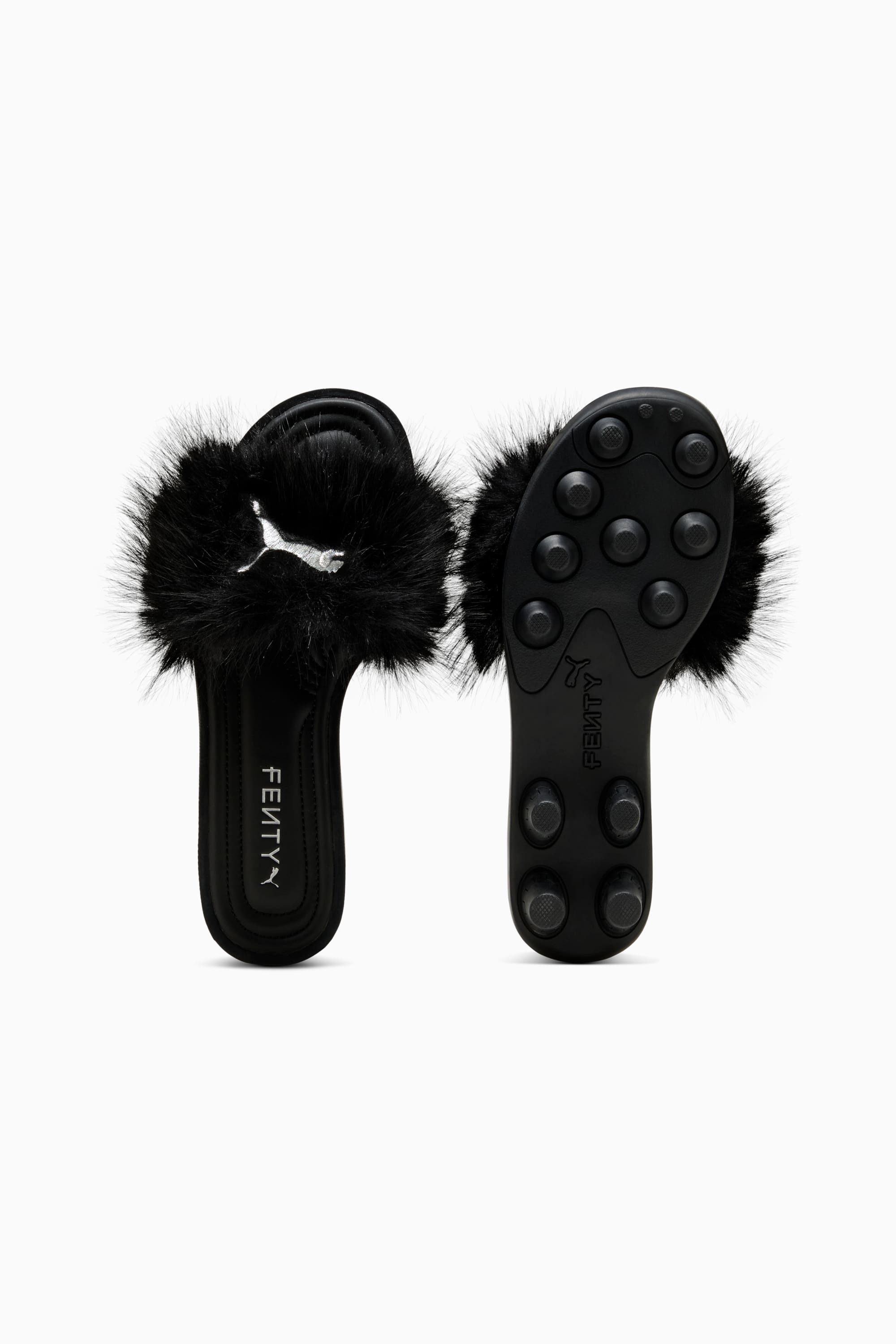 FENTY x PUMA Women's Chic Fur Slides - 6