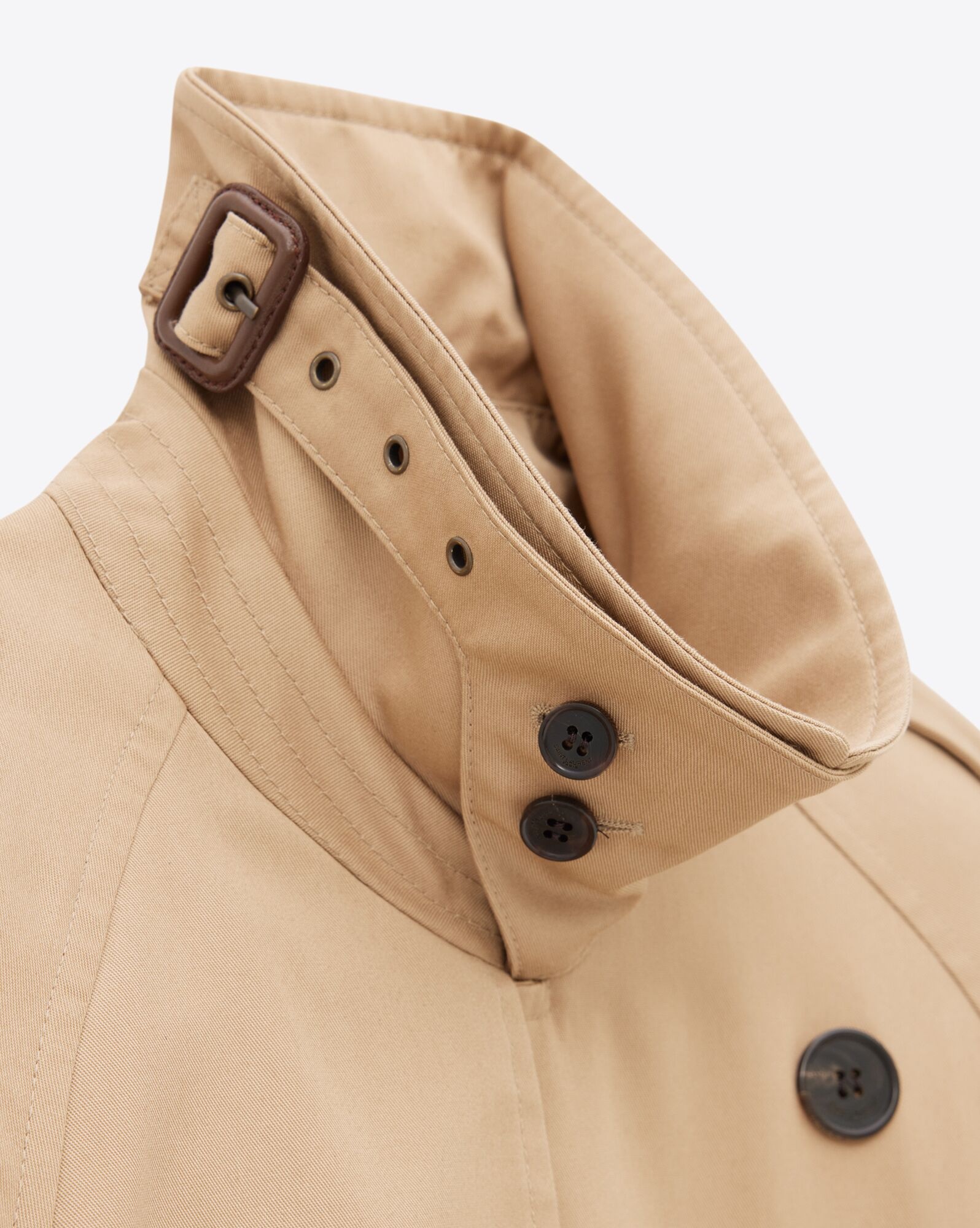 trench coat in gabardine - 4